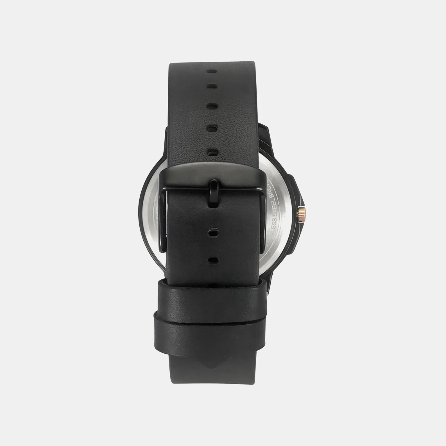 Men Quartz Black Dial Chronograph Leather Watch TW027HG36 - Image 3