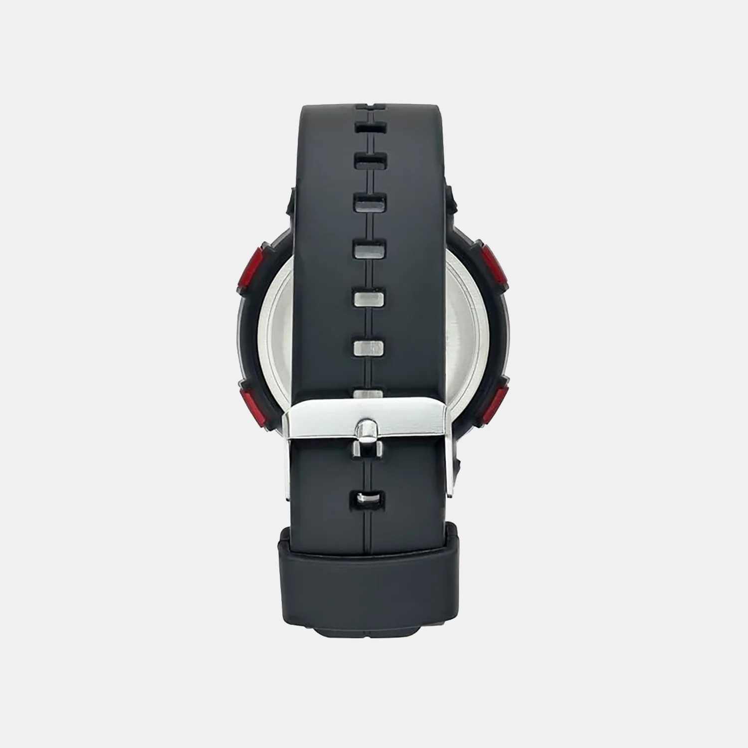 Men Quartz Black Dial Digital Silicone Watch TWESK6302T - Image 4