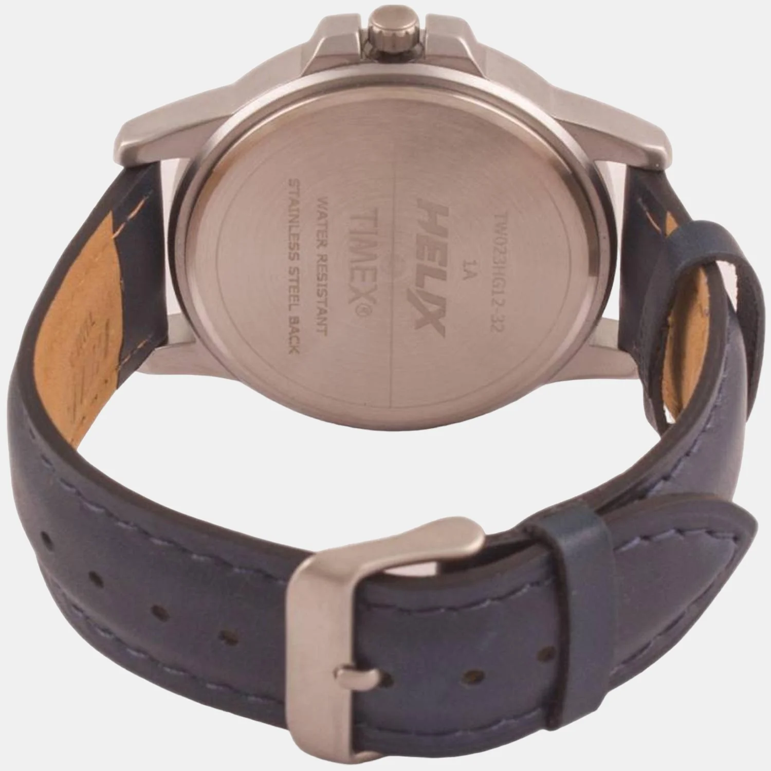 Men Quartz Blue Dial Analog Leather Watch TW023HG12 - Image 3