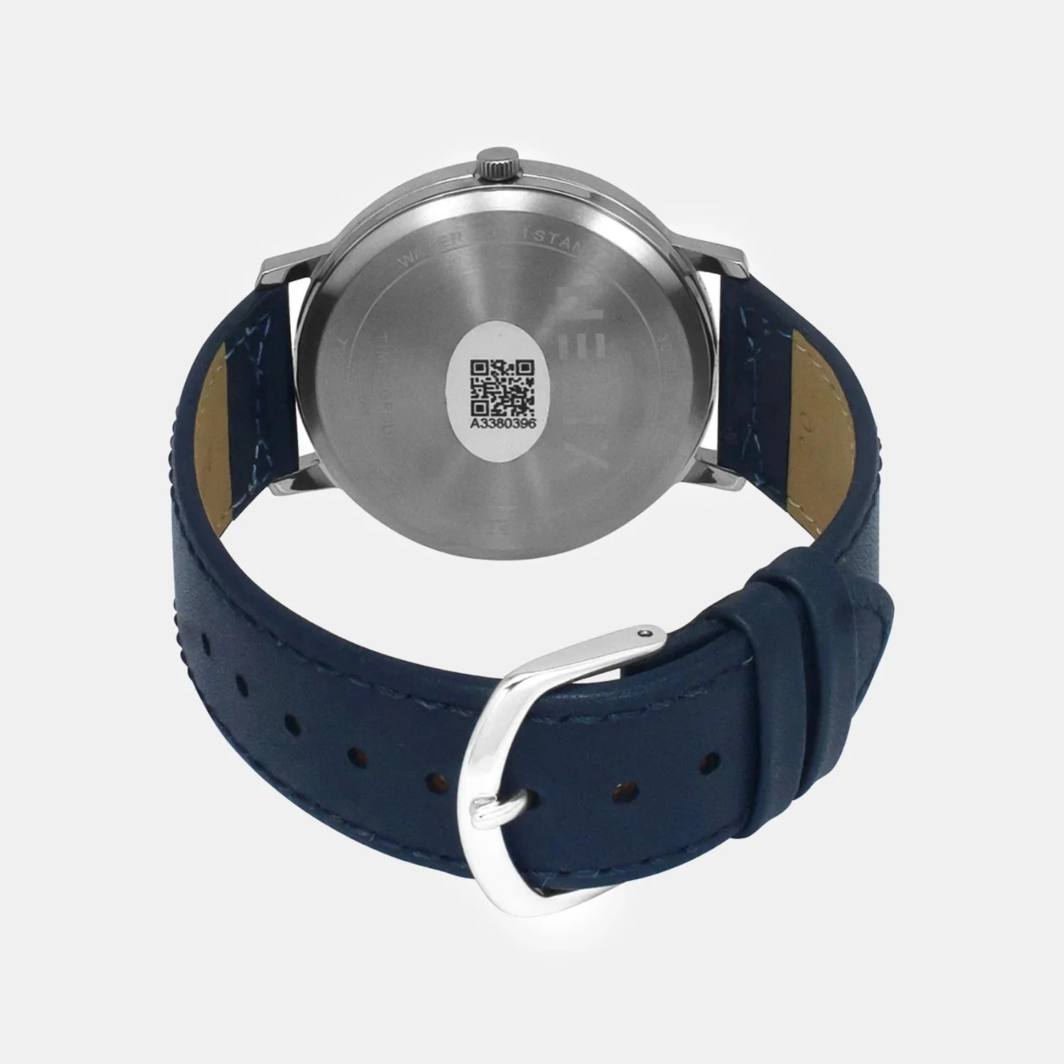 Men Quartz Blue Dial Analog Leather Watch TW056HG02 - Image 5