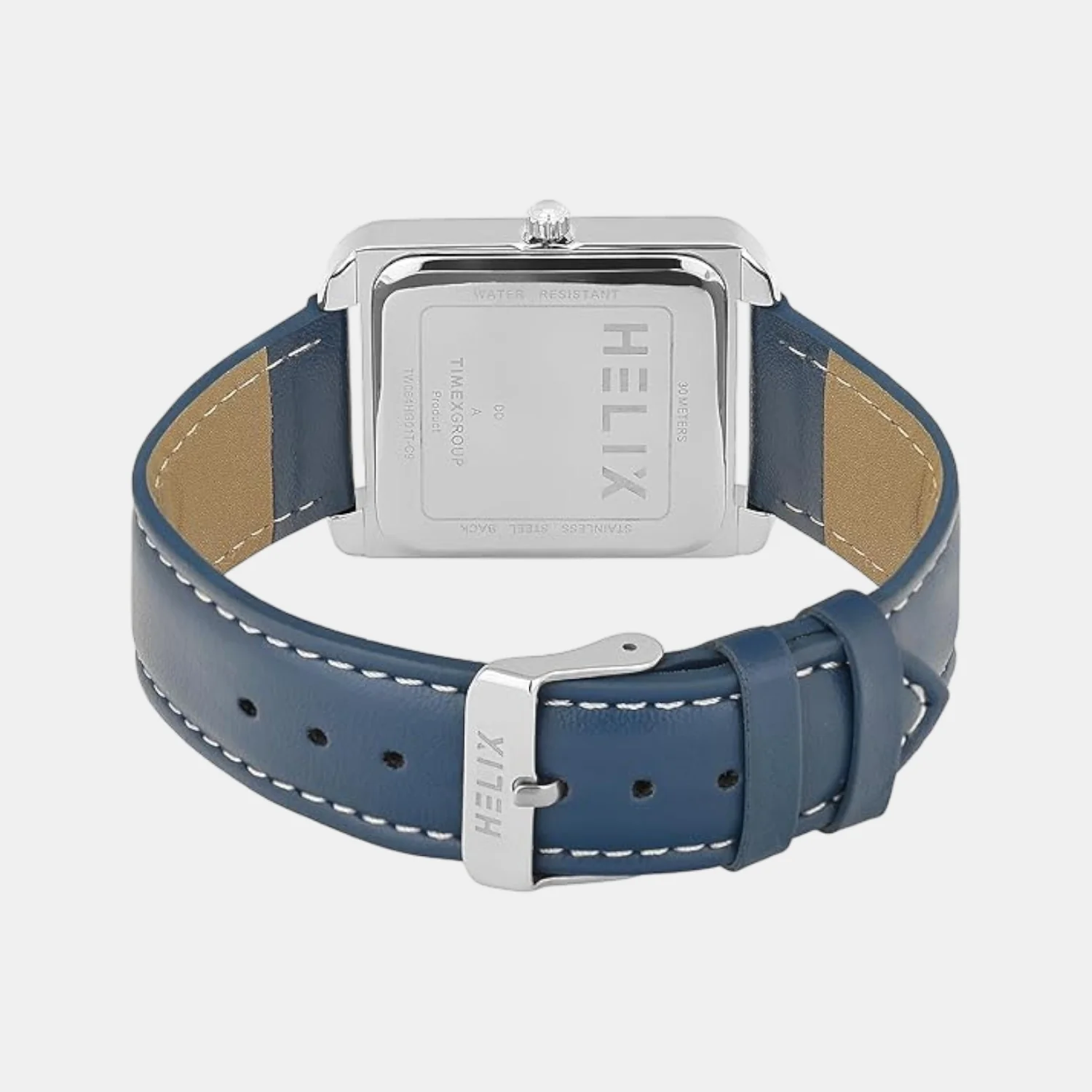 Men Quartz Blue Dial Analog Leather Watch TW064HG01T - Image 4