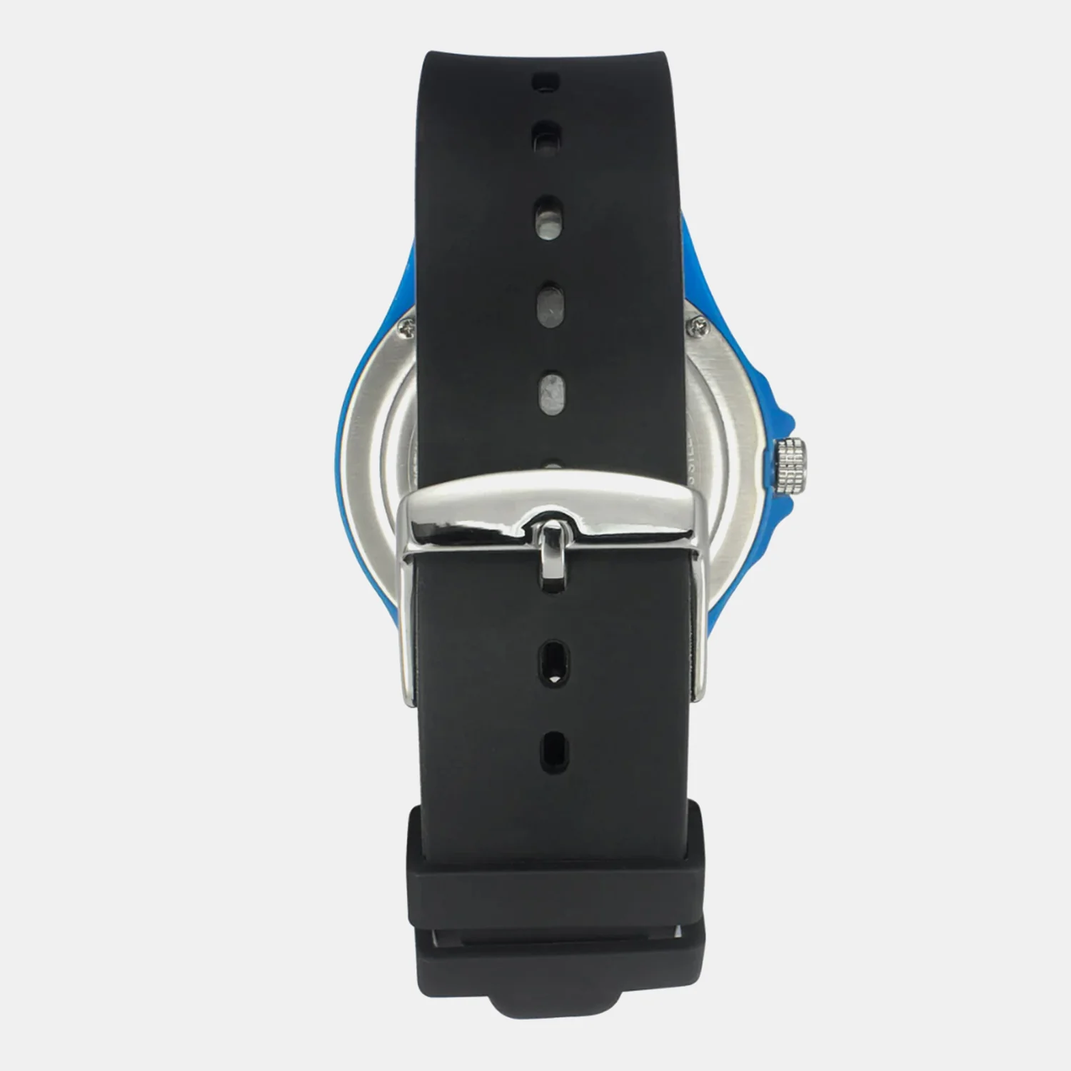 Men Quartz Blue Dial Analog Silicone Watch TW033HG21 - Image 5