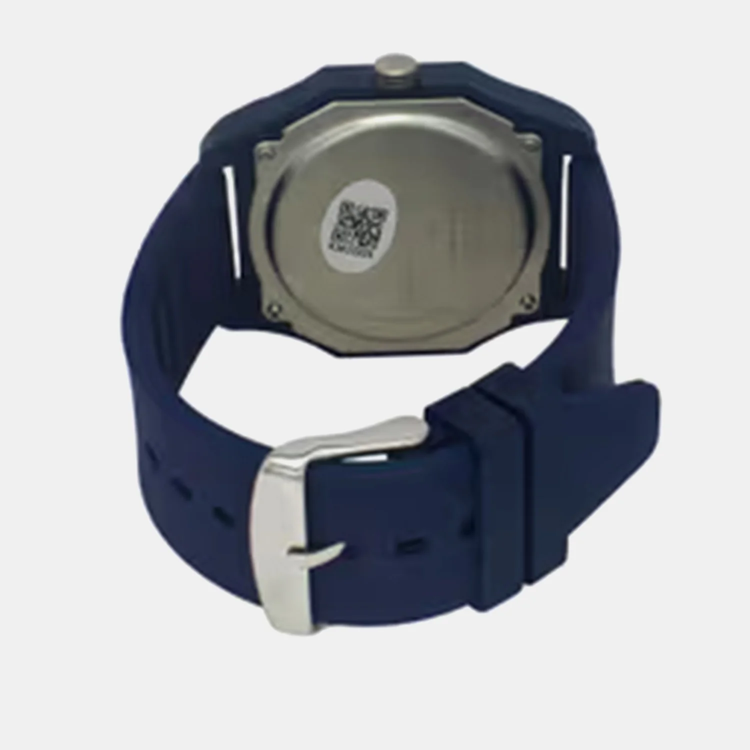 Men Quartz Blue Dial Analog Silicone Watch TW041HG14 - Image 2