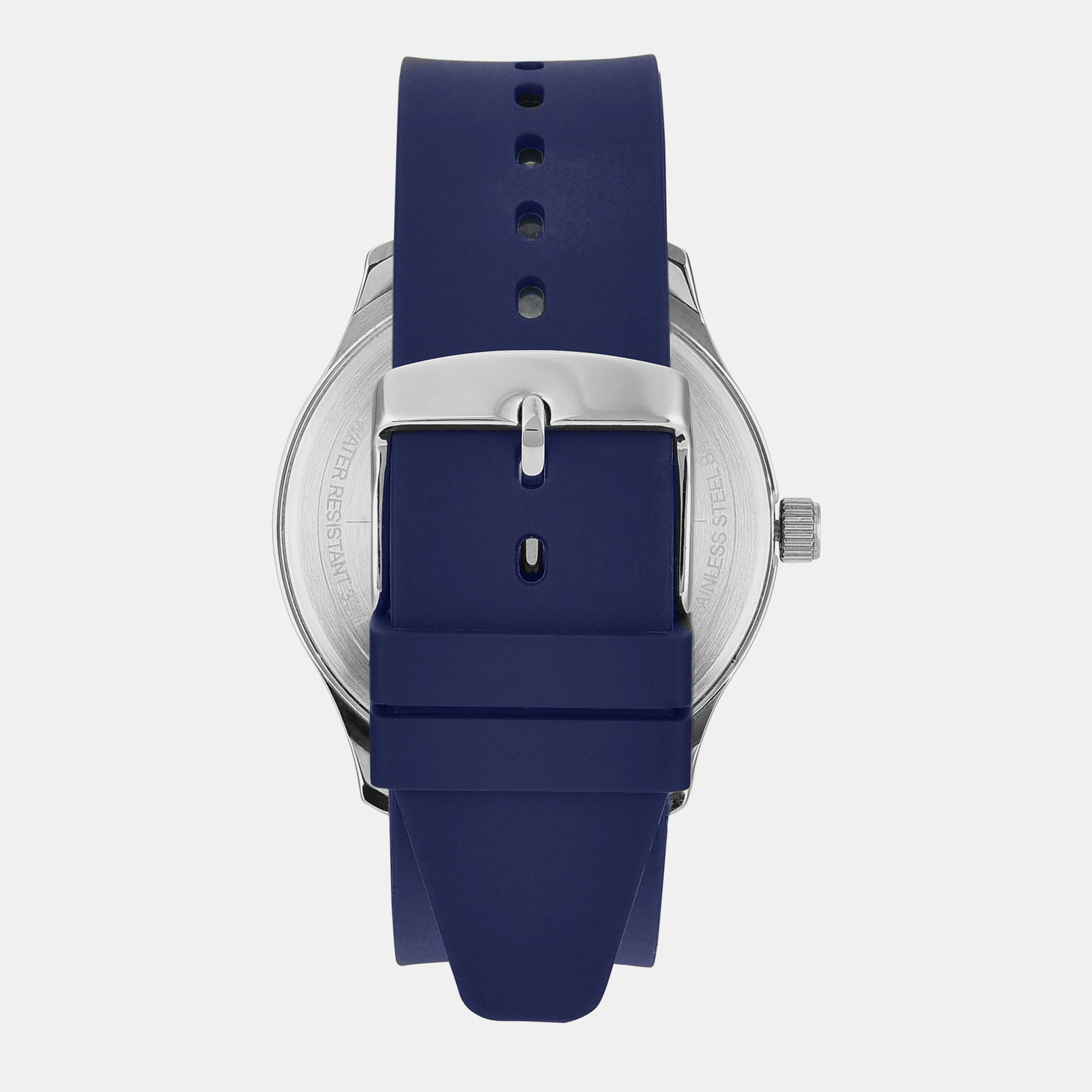 Men Quartz Blue Dial Analog Silicone Watch TW043HG22 - Image 7