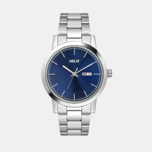Men Quartz Blue Dial Analog Stainless Steel Watch TW047HG02