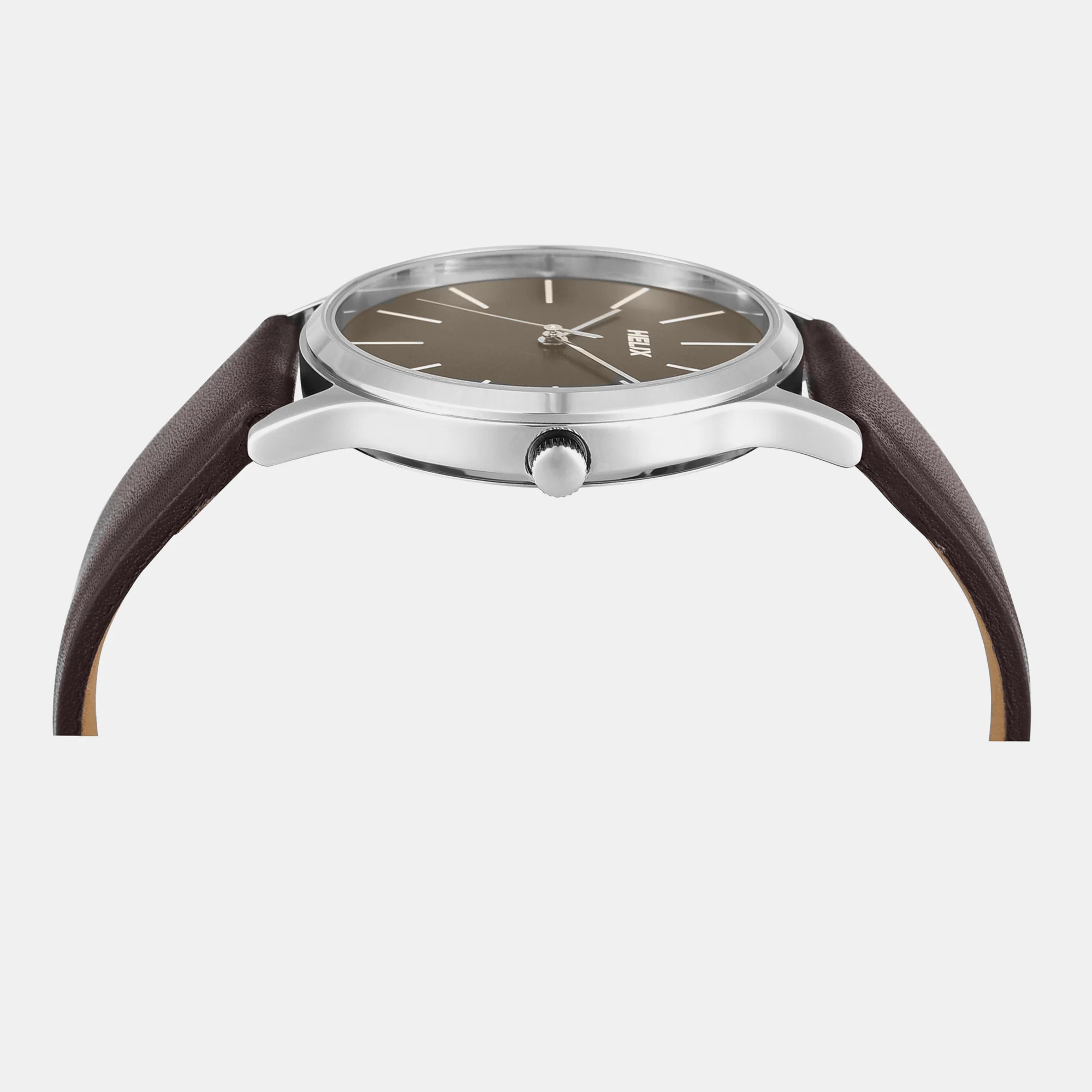 Men Quartz Brown Dial Analog Leather Watch TW054HG03 - Image 5