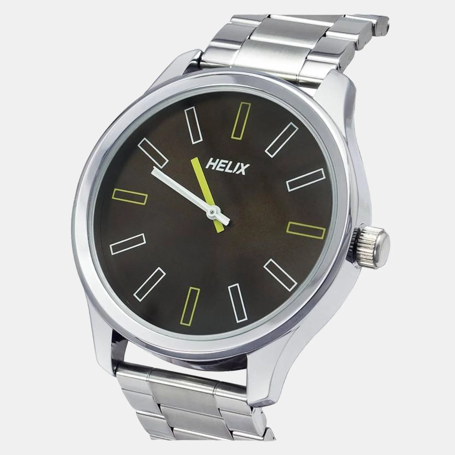 Men Quartz Brown Dial Analog Stainless Steel Watch TW043HG06 - Image 2