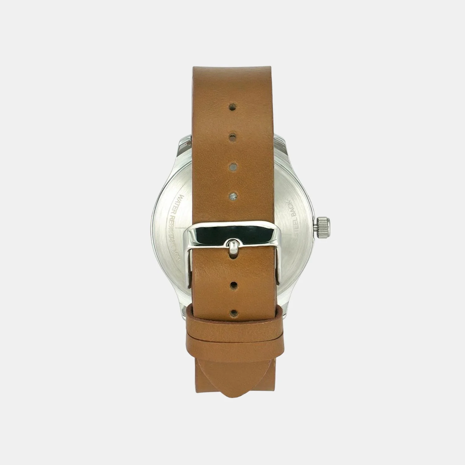 Men Quartz Green Dial Analog Leather Watch TW043HG12 - Image 4