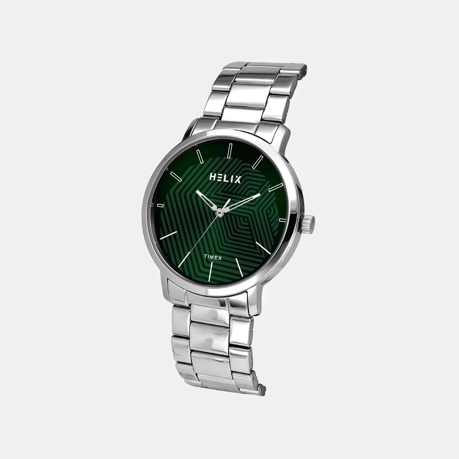 Men Quartz Green Dial Analog Stainless Steel Watch TW053HG02 - Image 2