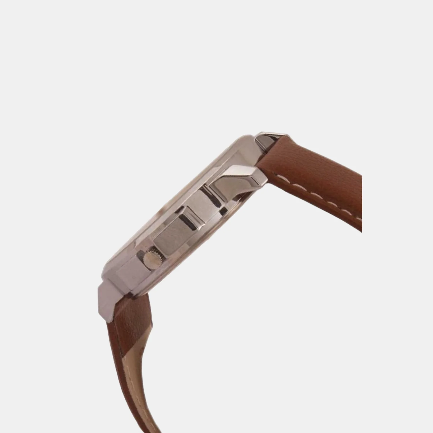 Men Quartz Grey Dial Analog Leather Watch TW027HG07 - Image 4