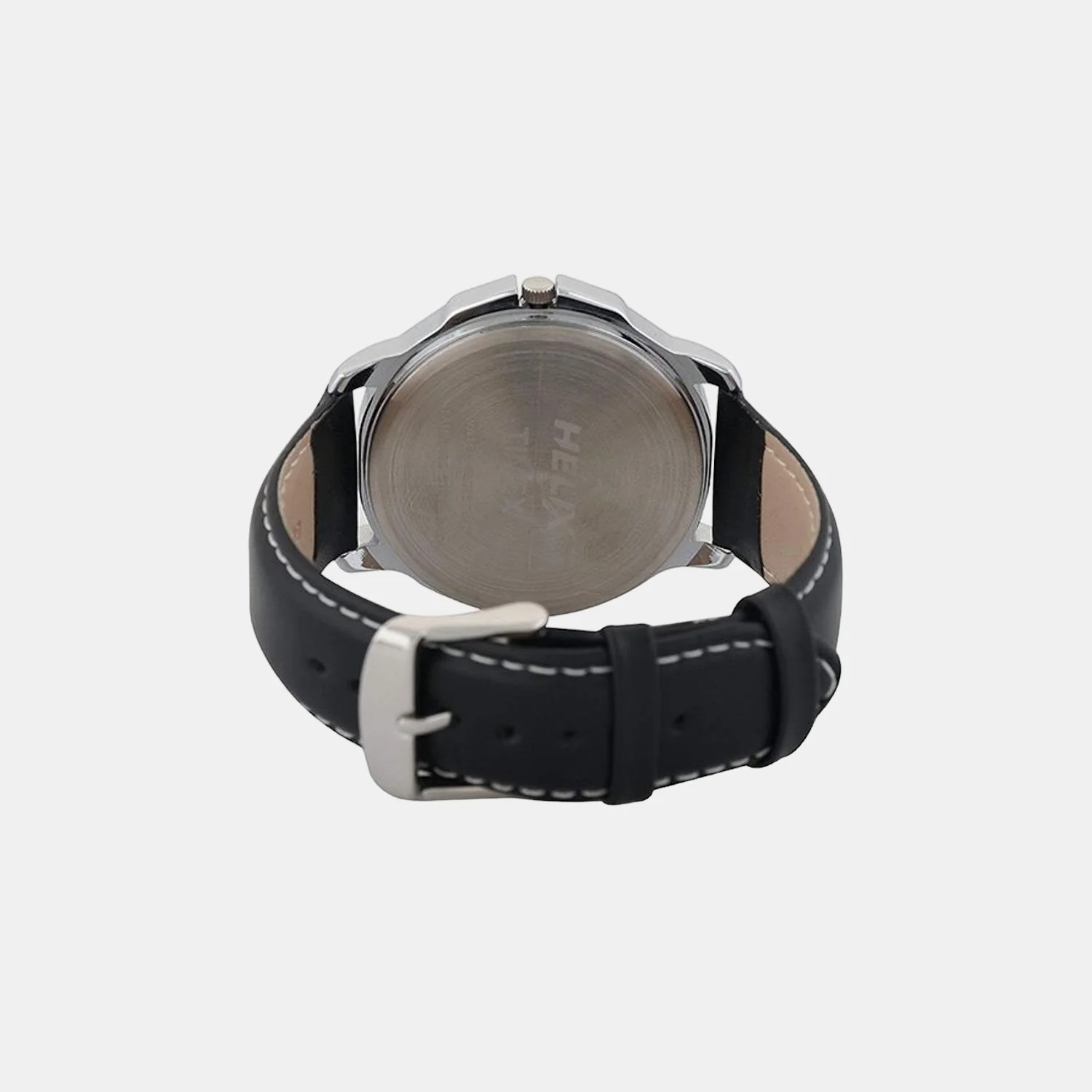 Men Quartz Silver Dial Analog Leather Watch TW027HG05 - Image 3