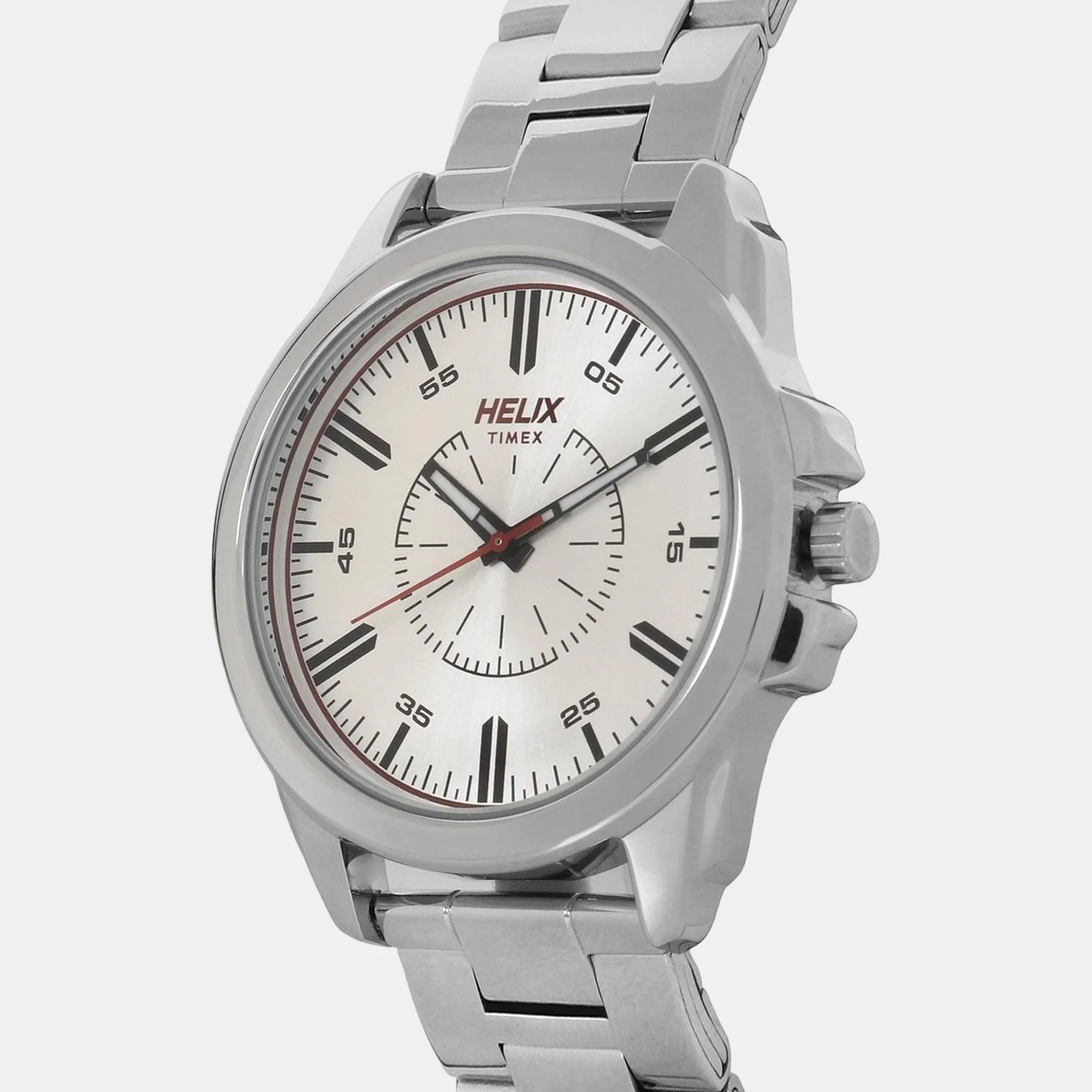 Men Quartz Silver Dial Analog Stainless Steel Watch TW032HG03 - Image 3