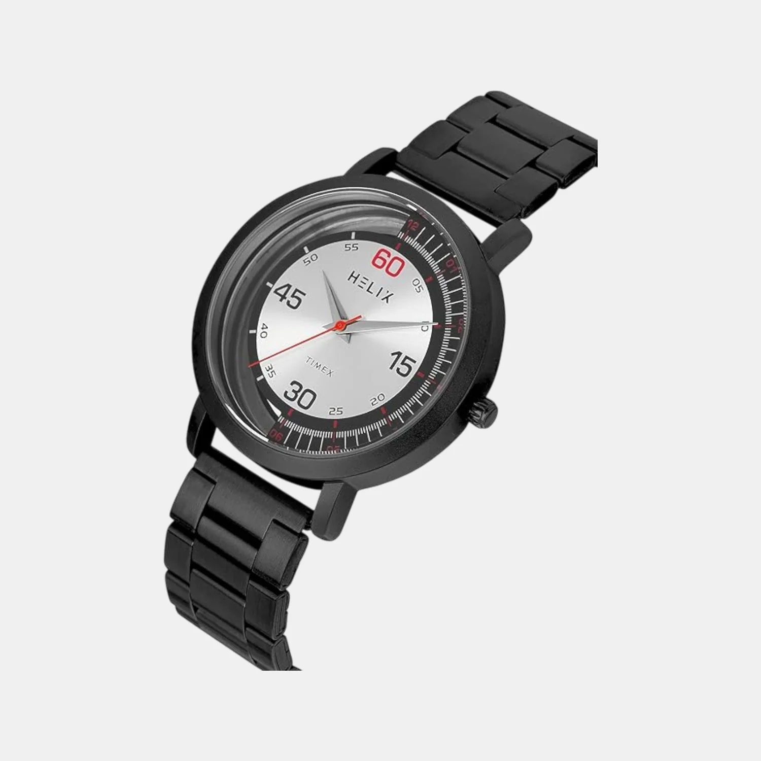 Men Quartz Silver Dial Analog Stainless Steel Watch TW063HG02T - Image 2