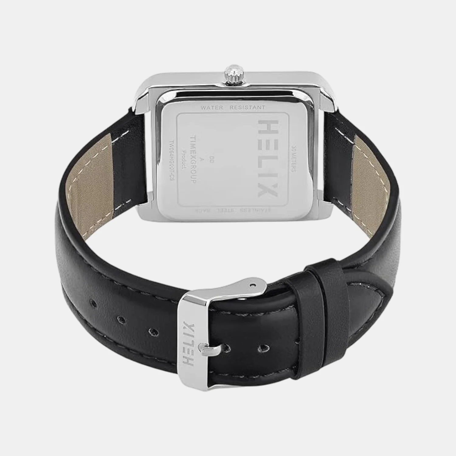 Men Quartz White Dial Analog Leather Watch TW064HG00T - Image 5