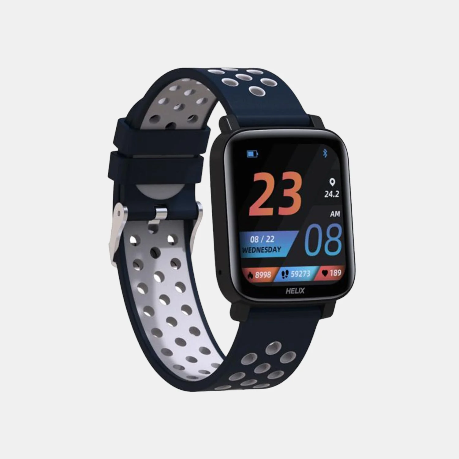 Women Processor Black Dial Digital Silicone Watch TW0HXW407T - Image 4