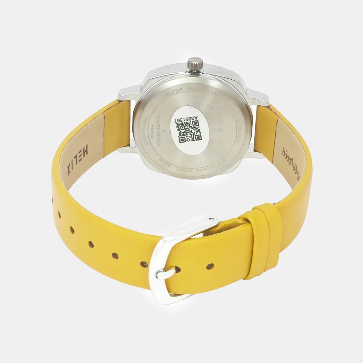 Women Quartz Beige Dial Analog Leather Watch TW057HL00 - Image 4