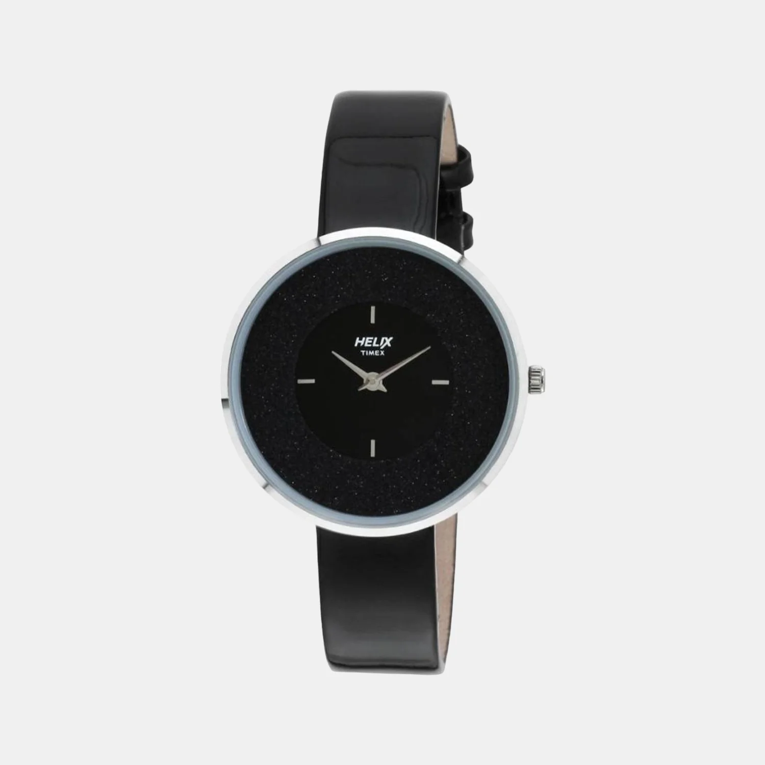 Women Quartz Black Dial Analog Leather Watch TW031HL06
