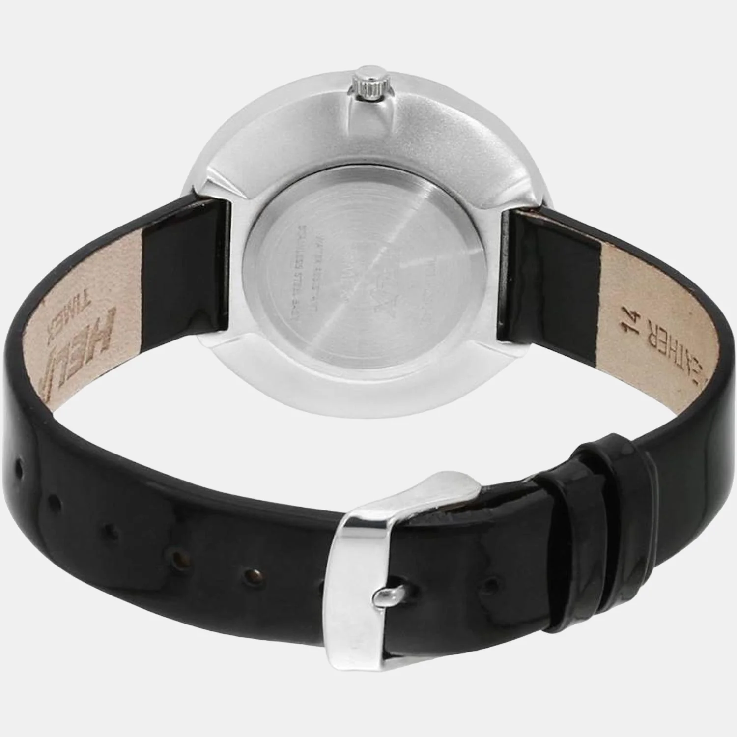 Women Quartz Black Dial Analog Leather Watch TW031HL06 - Image 3