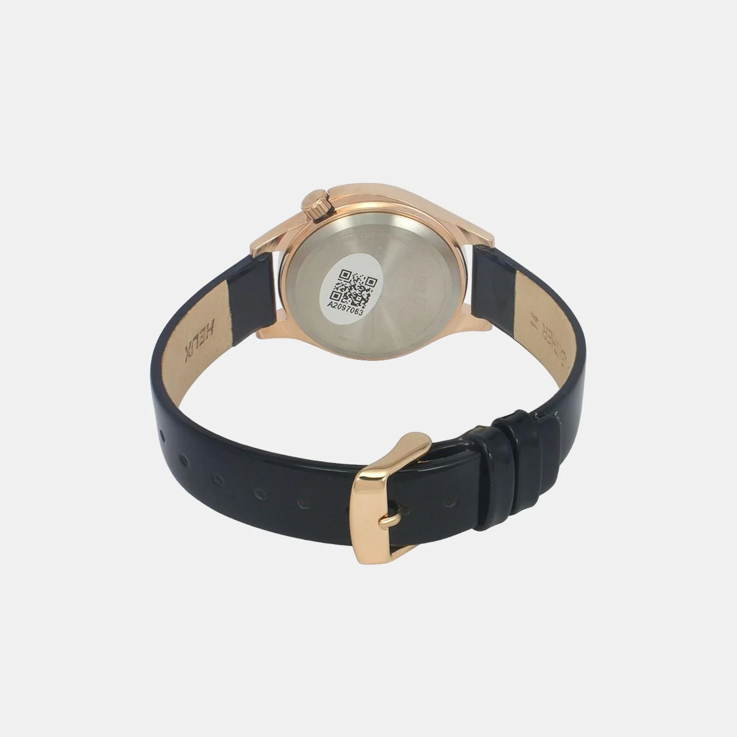 Women Quartz Black Dial Analog Leather Watch TW037HL12 - Image 2