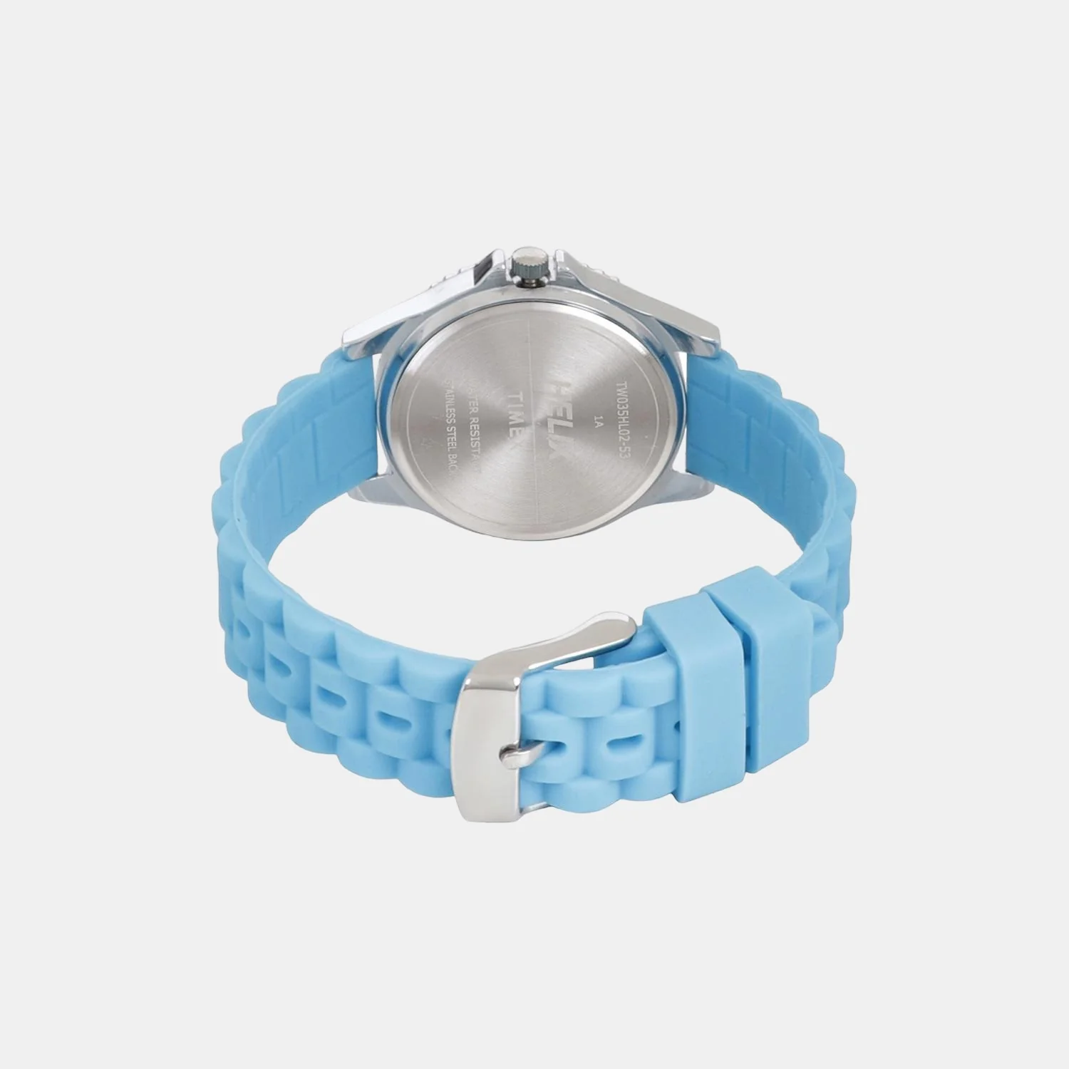 Women Quartz Black Dial Analog Silicone Watch TW035HL02 - Image 2