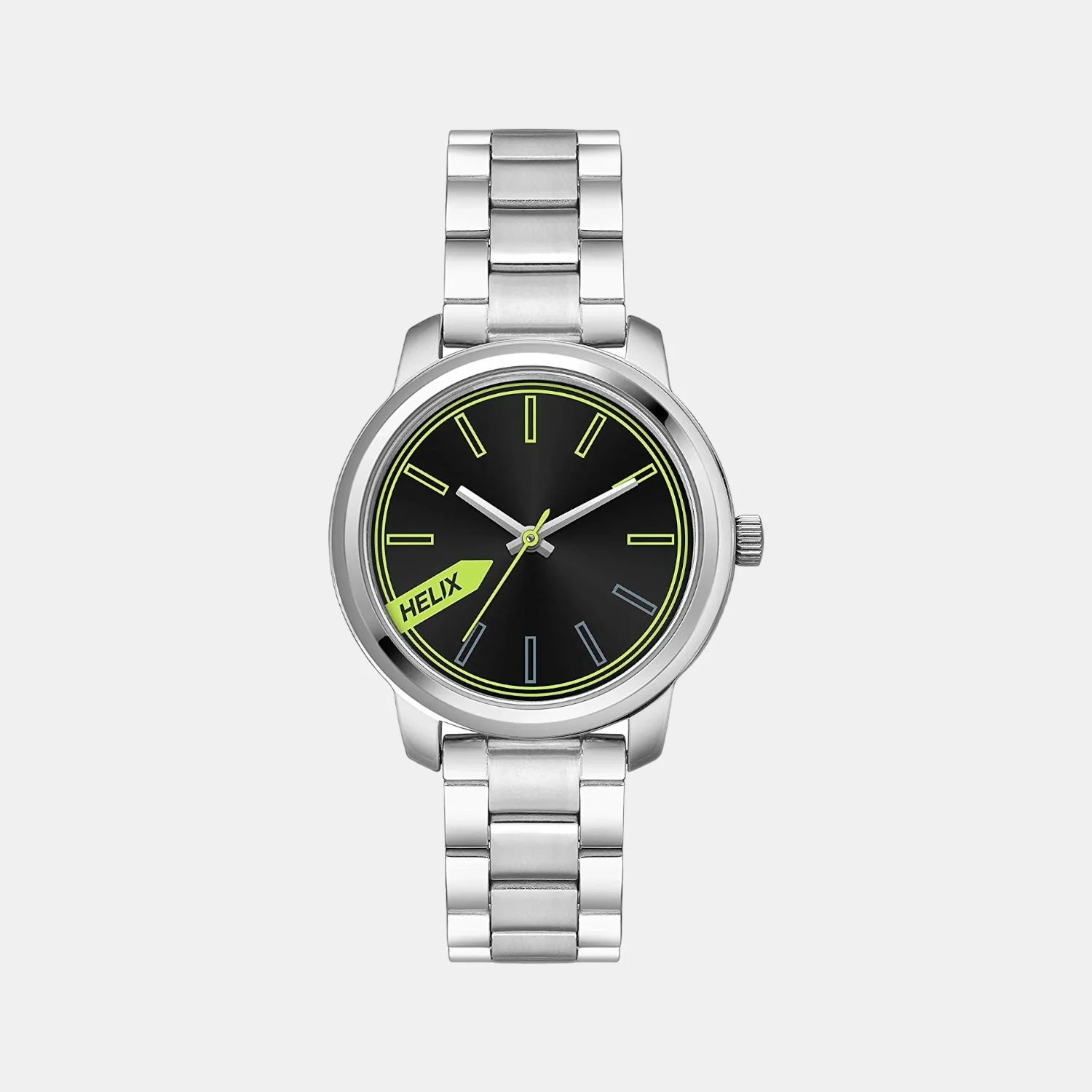 Women Quartz Black Dial Analog Stainless Steel Watch TW048HL00