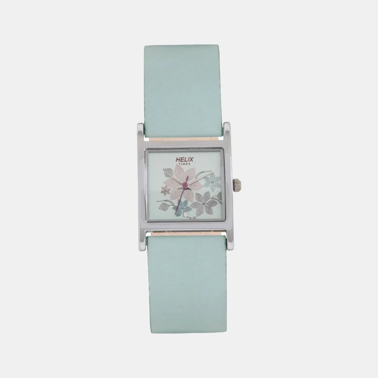Women Quartz Blue Dial Analog Leather Watch TW034HL05