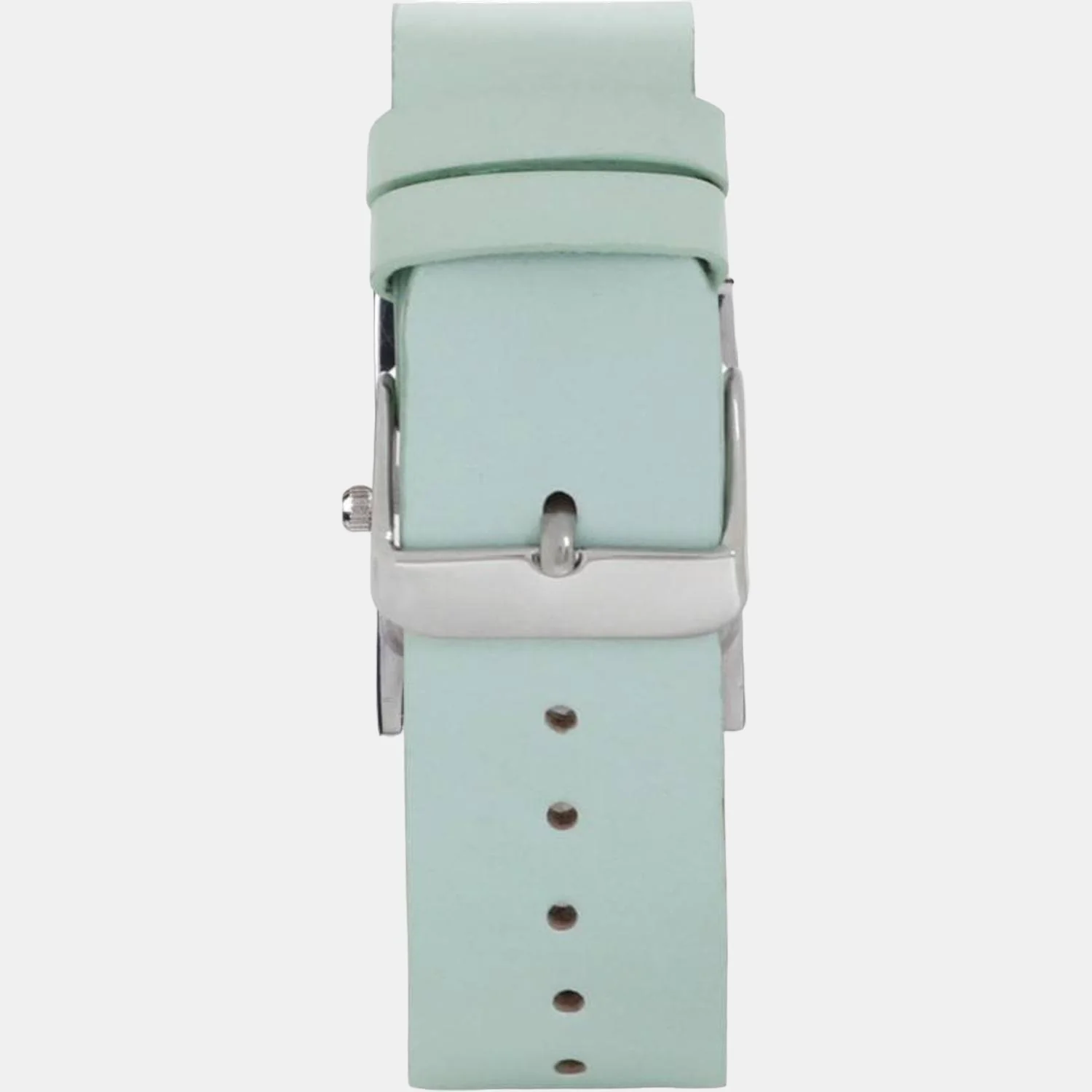 Women Quartz Blue Dial Analog Leather Watch TW034HL05 - Image 4