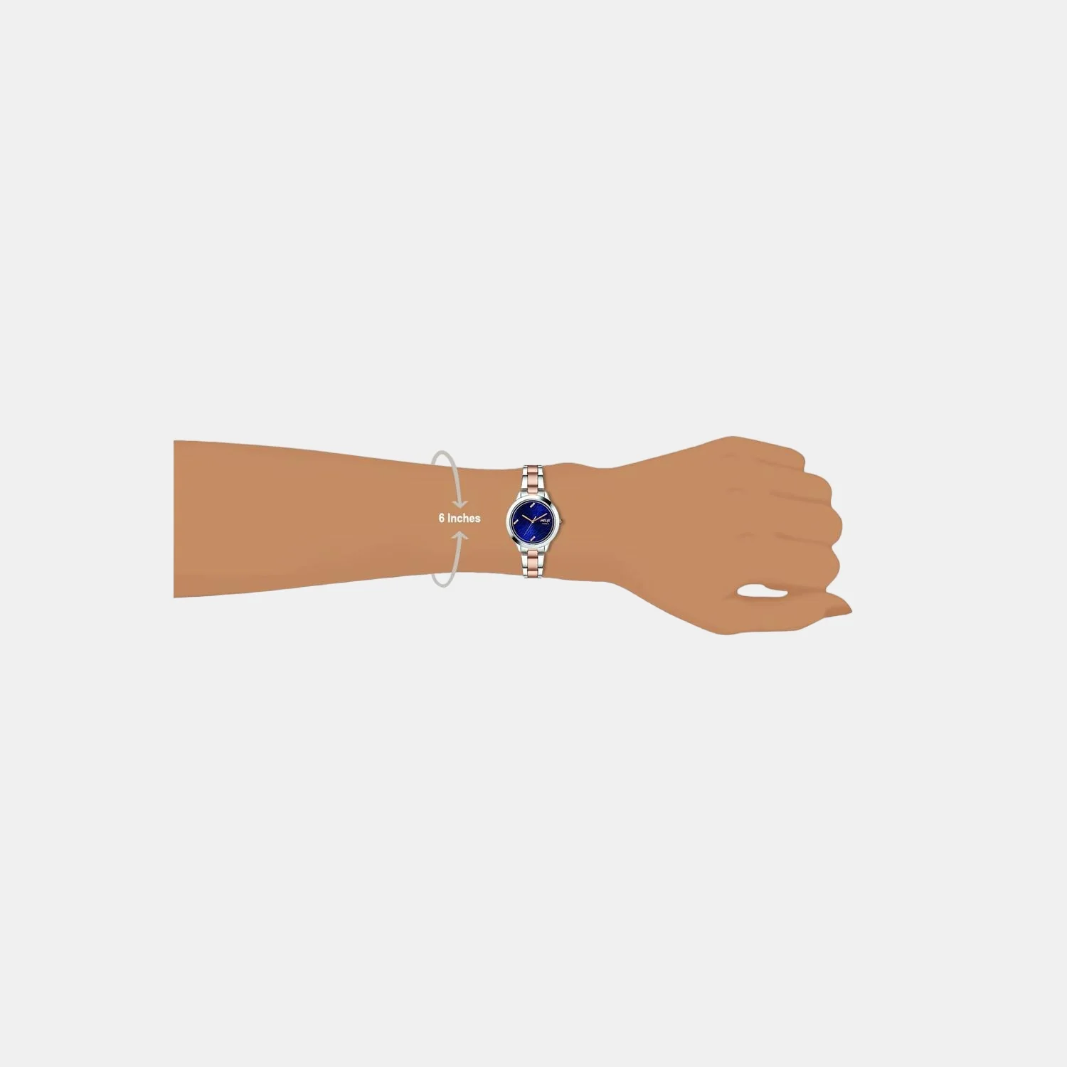 Women Quartz Blue Dial Analog Stainless Steel Watch TW022HL13 - Image 5