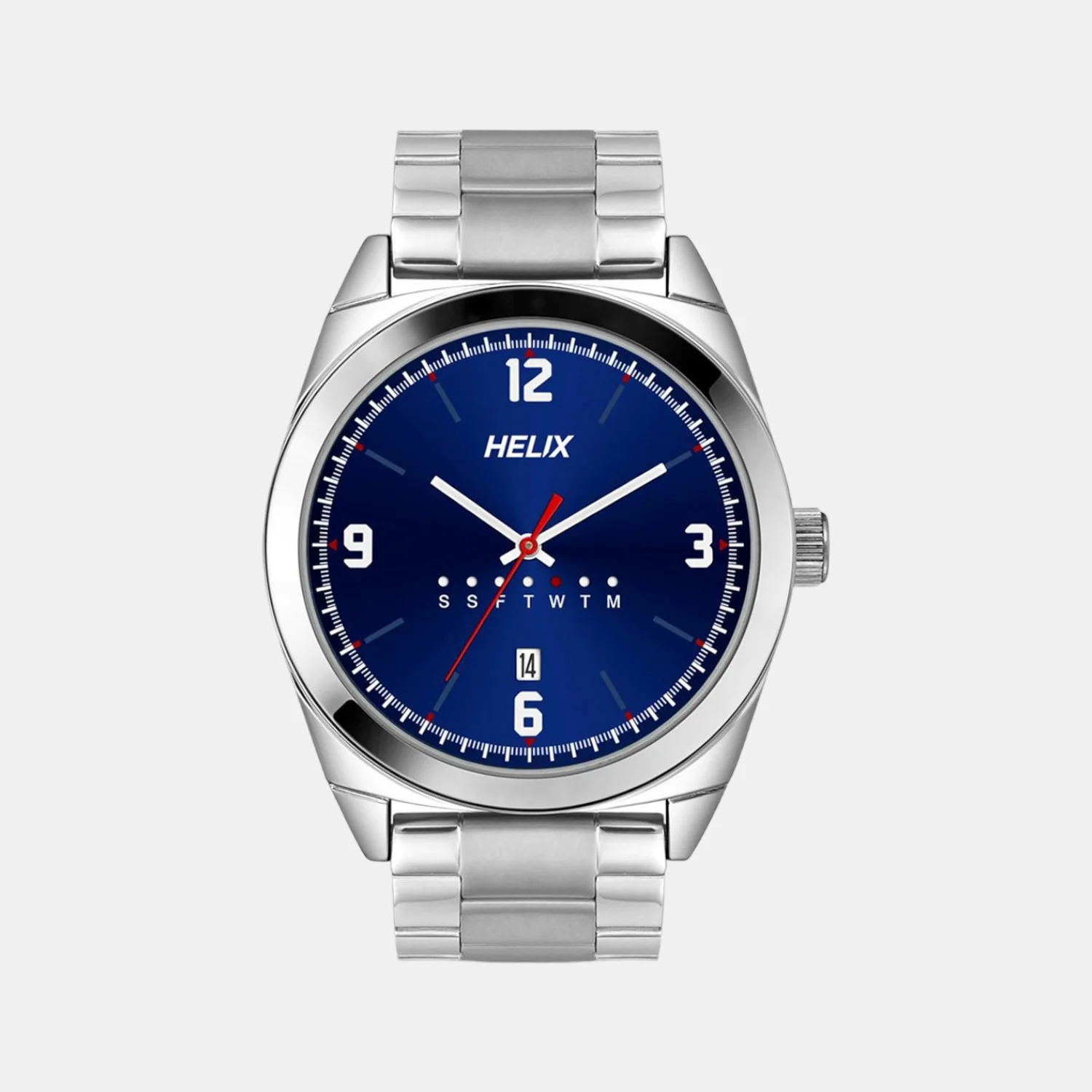 Women Quartz Blue Dial Analog Stainless Steel Watch TW044HG05