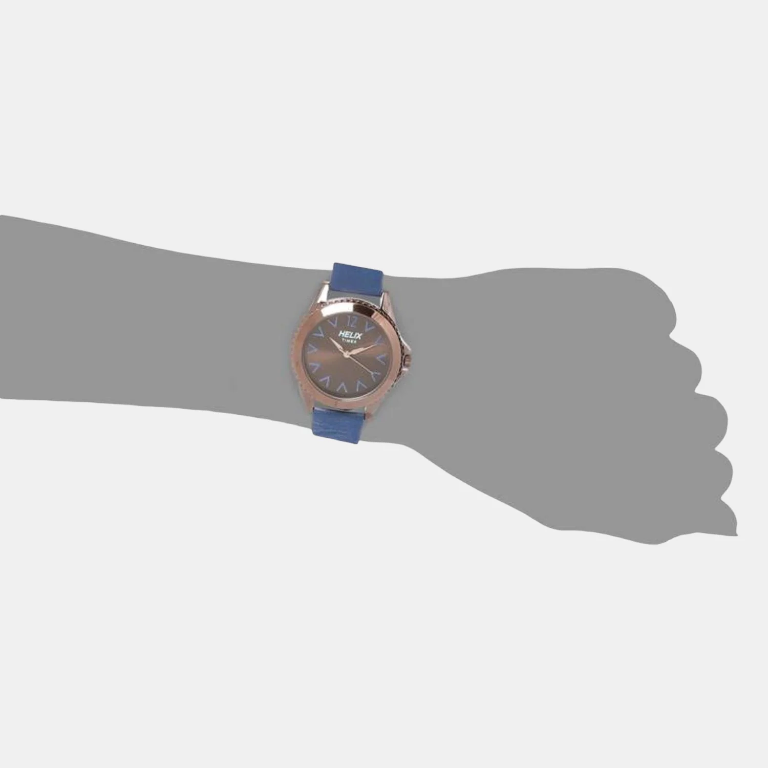 Women Quartz Brown Dial Analog Leather Watch TW035HL08 - Image 4