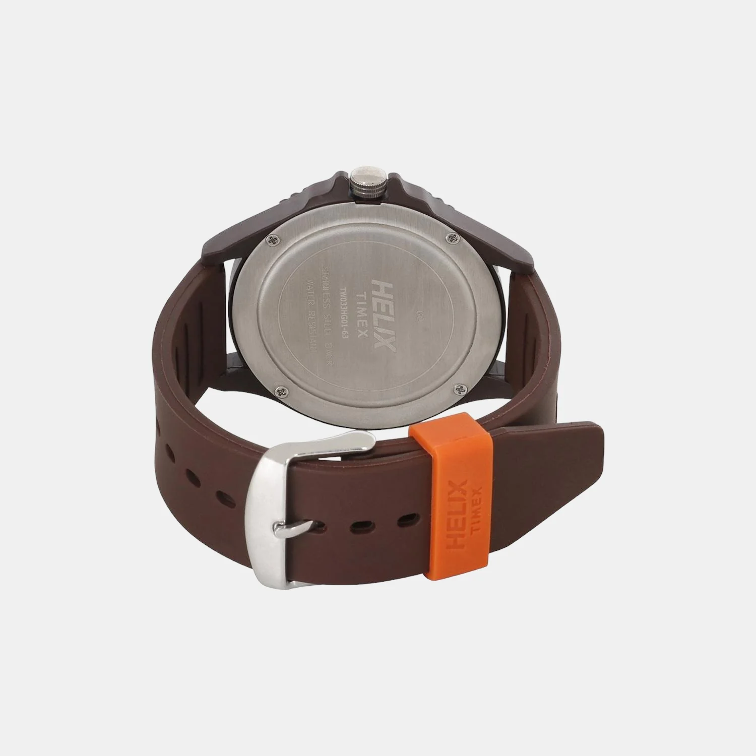 Women Quartz Brown Dial Analog Rubber Watch TW033HG01 - Image 2