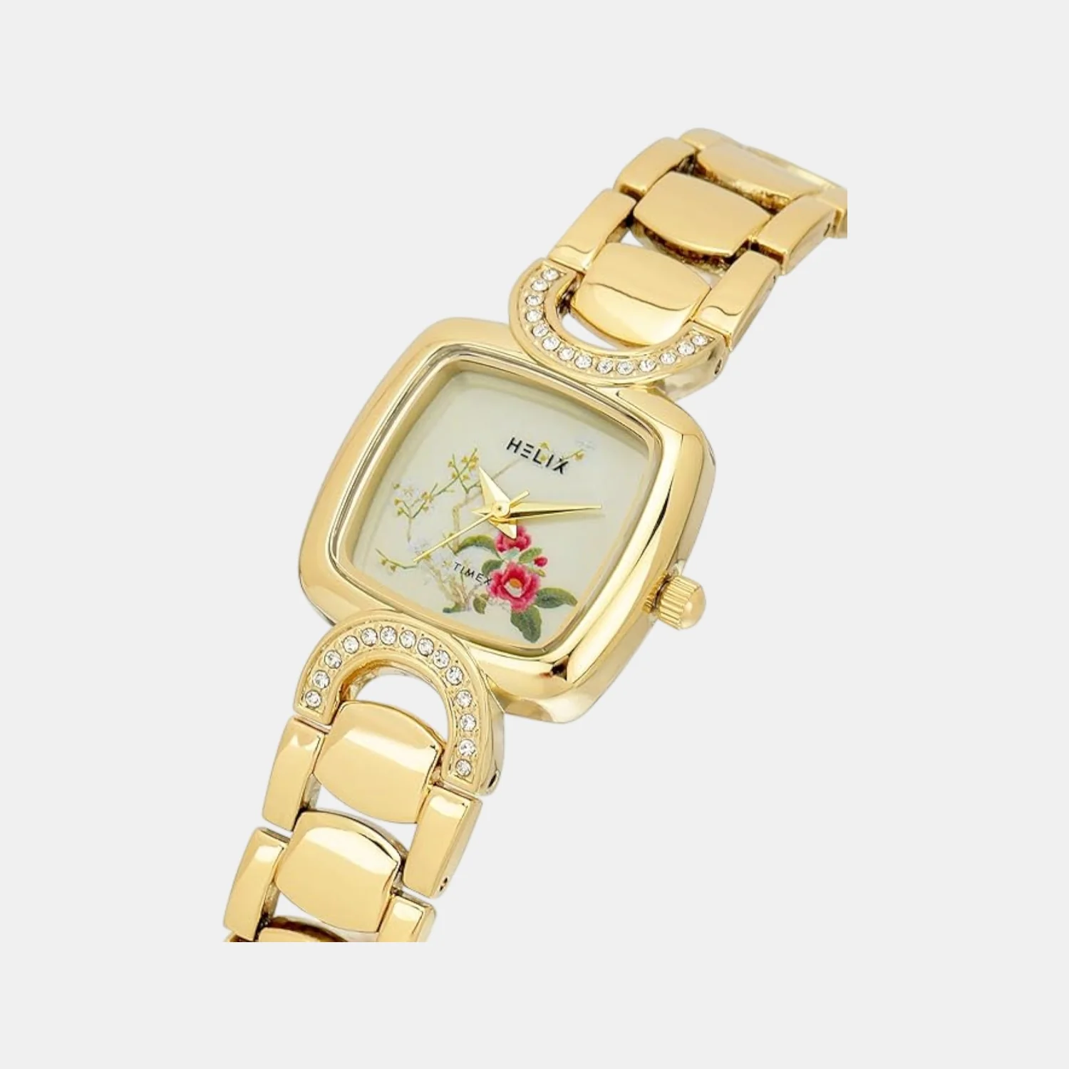 Women Quartz Champagne Dial Analog Stainless Steel Watch TW063HL01T - Image 2