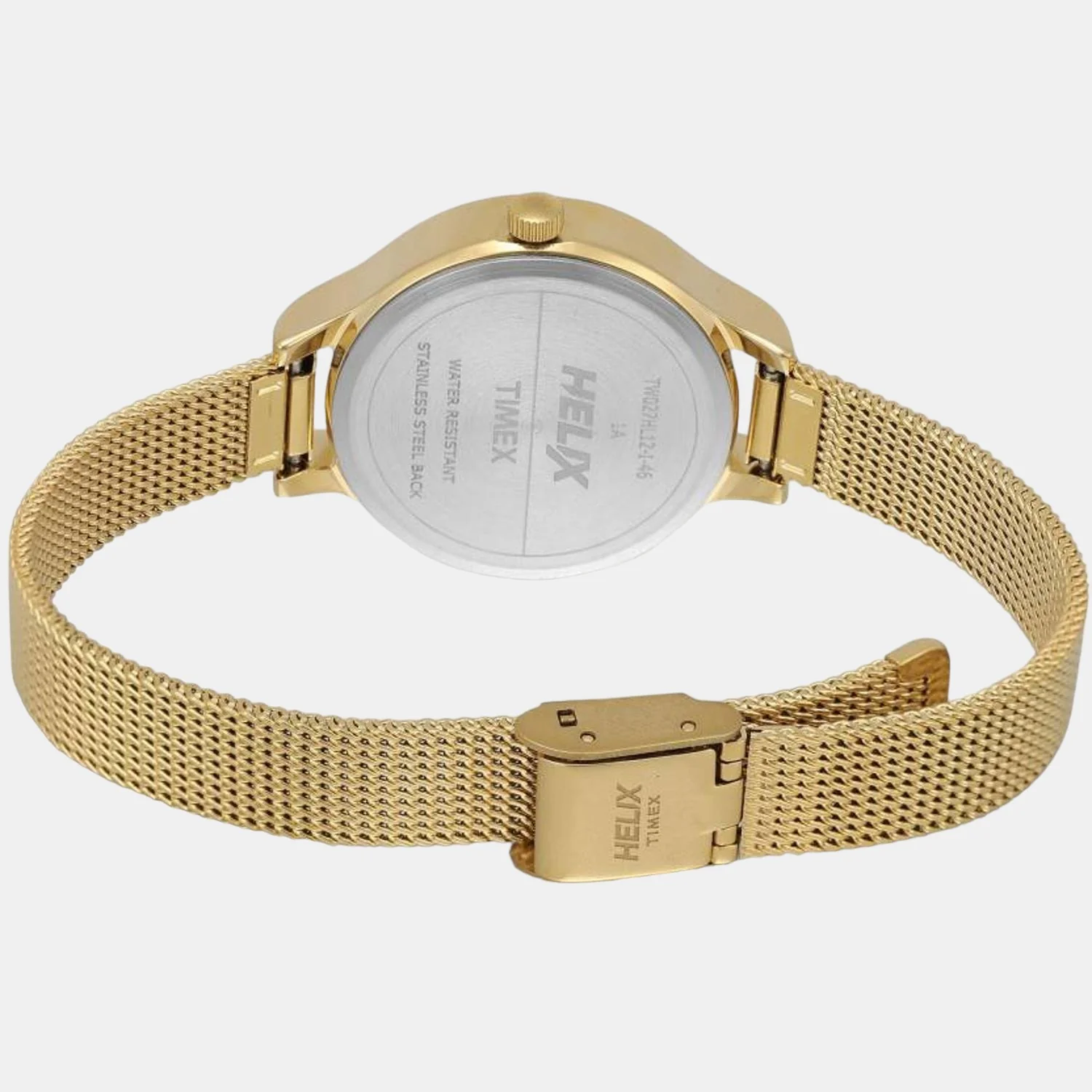 Women Quartz Gold Dial Analog Stainless Steel Watch TW027HL12 - Image 4