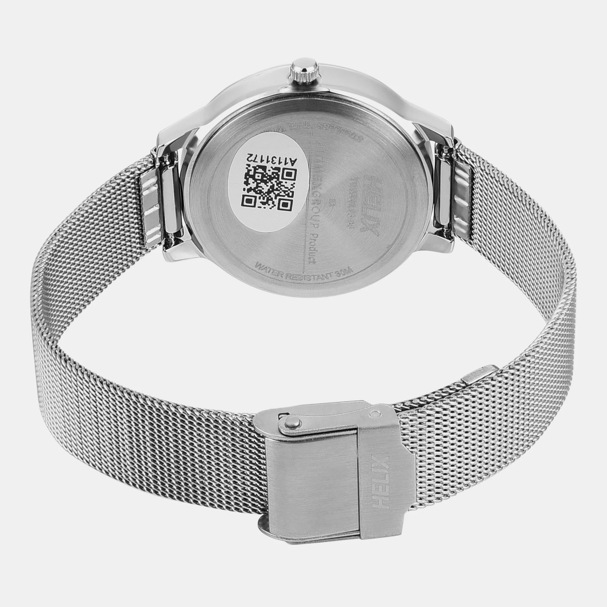 Women Quartz Green Dial Analog Mesh Watch TW055HL03 - Image 5