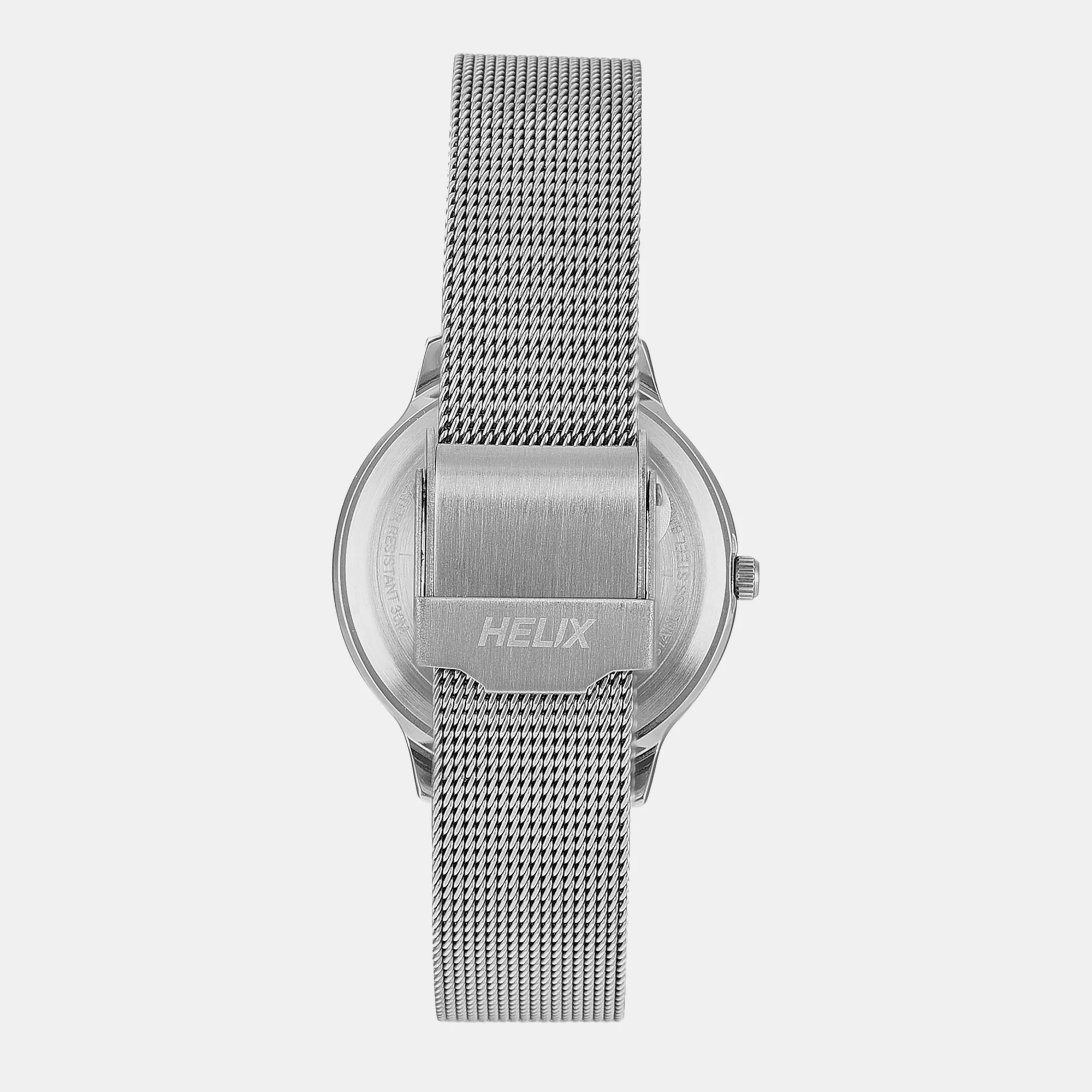 Women Quartz Green Dial Analog Mesh Watch TW055HL03 - Image 6