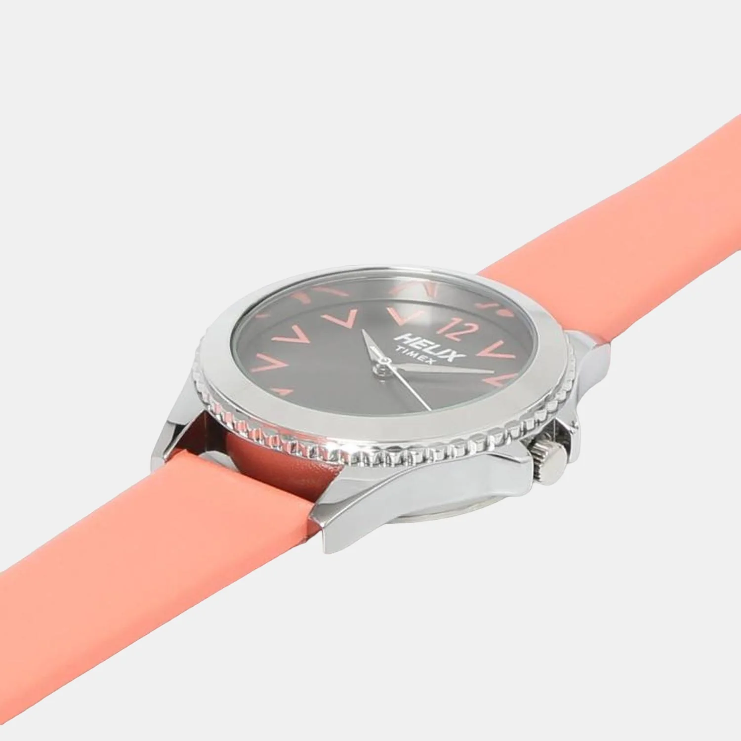 Women Quartz Grey Dial Analog Leather Watch TW035HL09 - Image 3