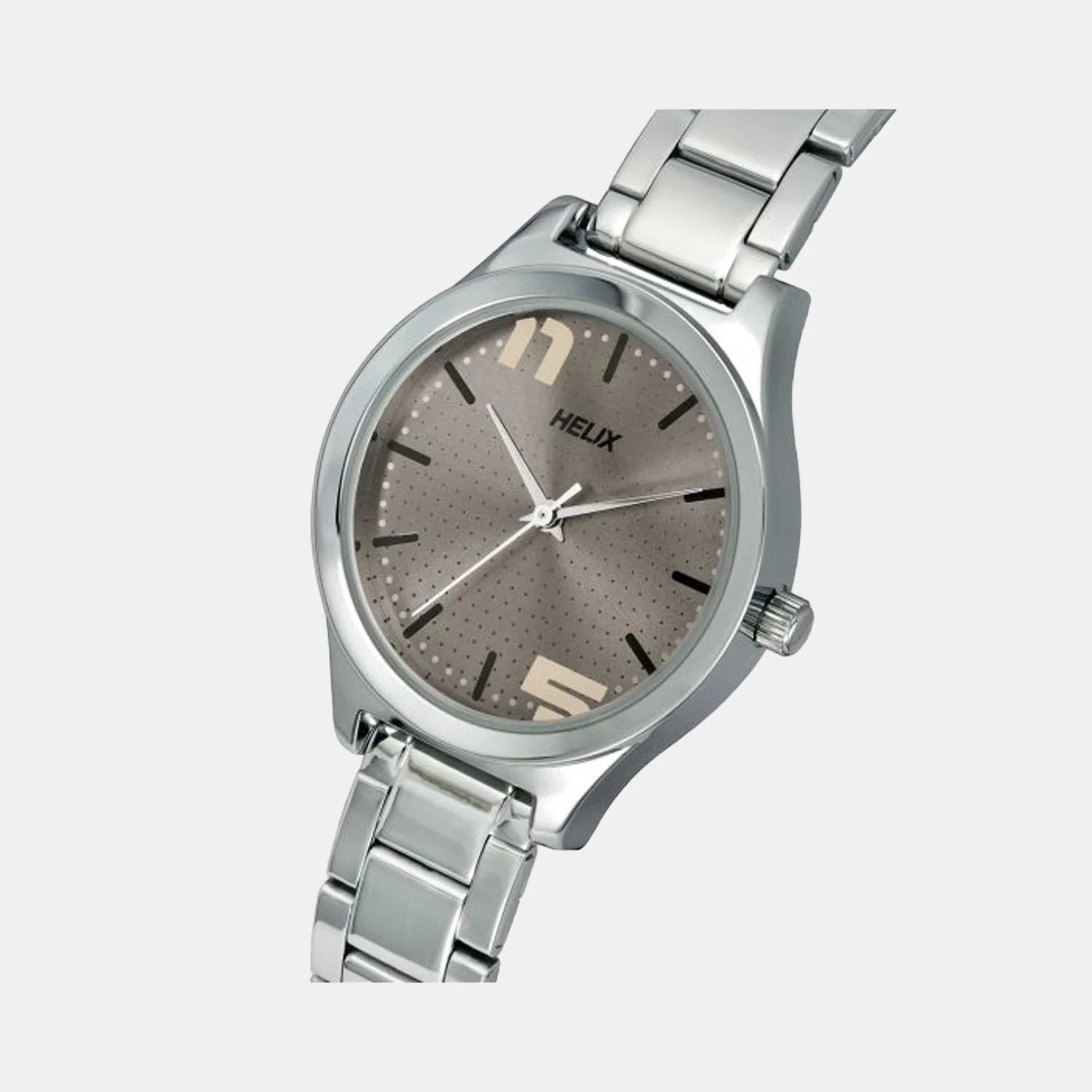 Women Quartz Grey Dial Analog Stainless Steel Watch TW049HL03 - Image 4