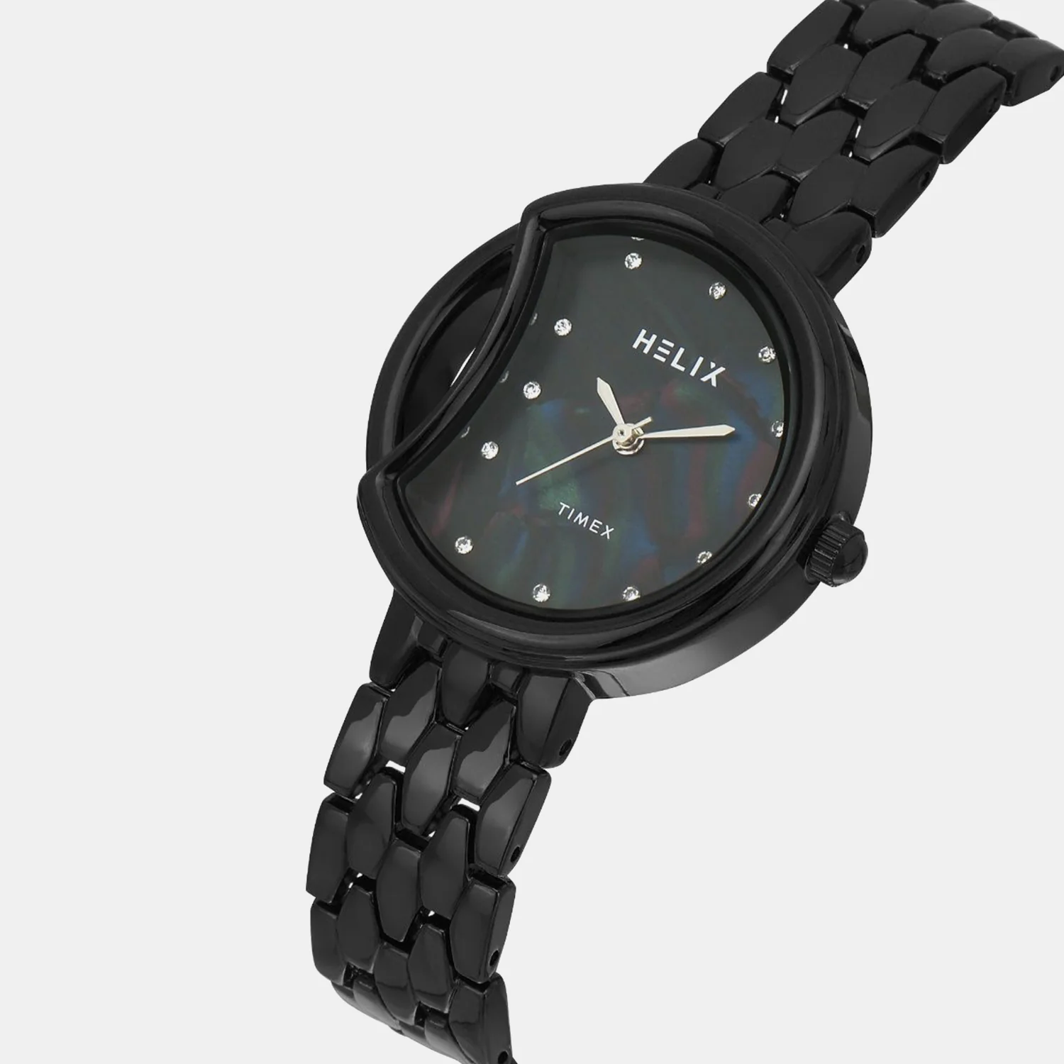 Women Quartz Black Dial Analog Stainless Steel Watch TW062HL02T - Image 2