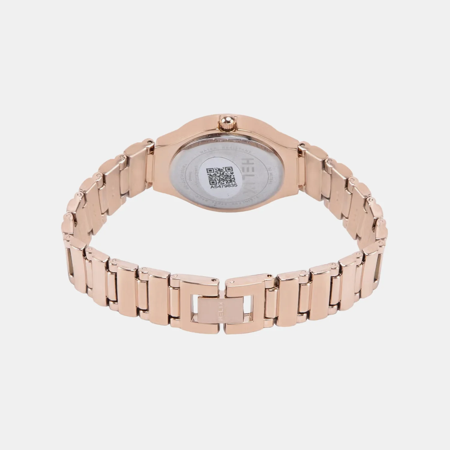 Women Quartz Pink Dial Analog Brass Watch TW066HL01T - Image 5