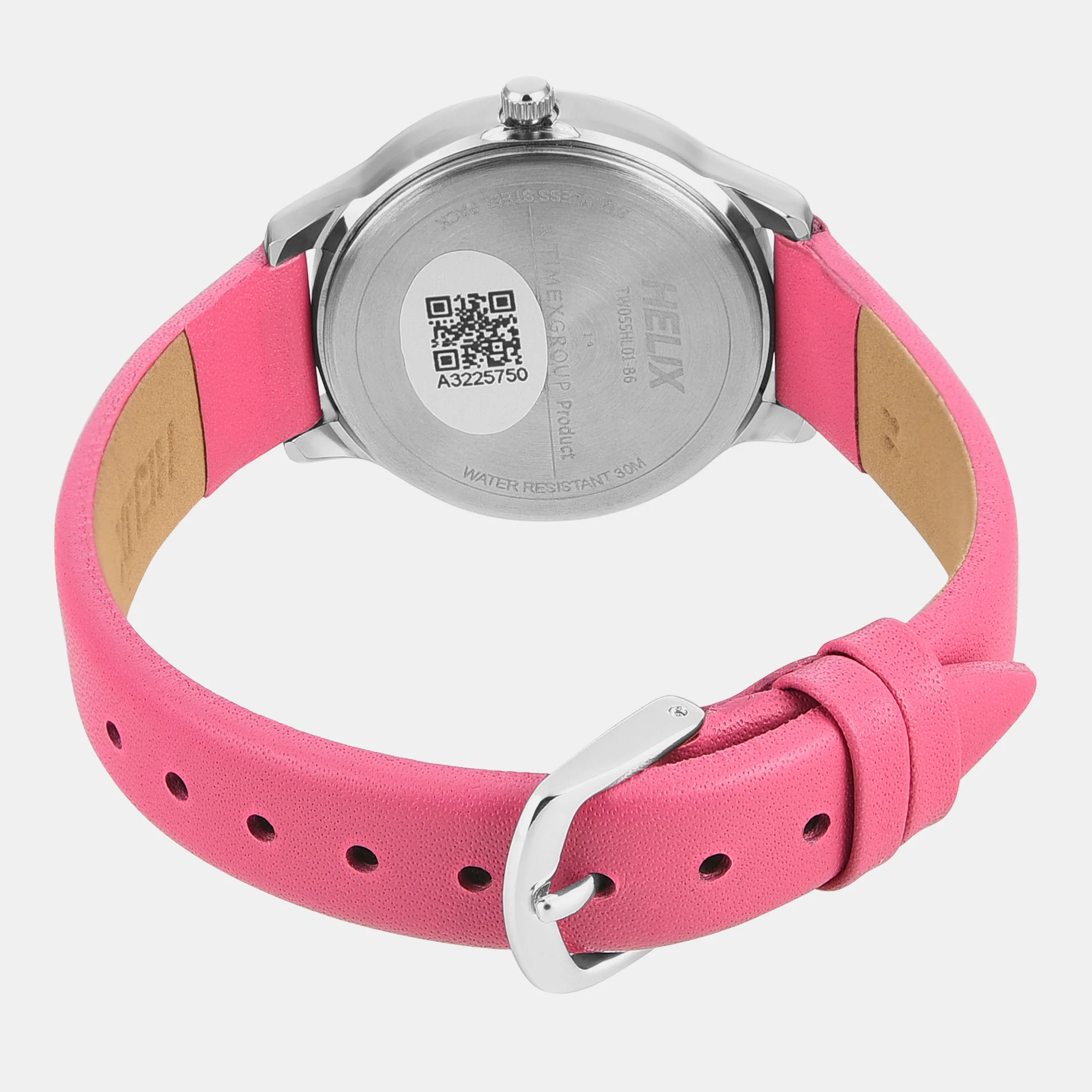 Women Quartz Pink Dial Analog Leather Watch TW055HL01 - Image 5