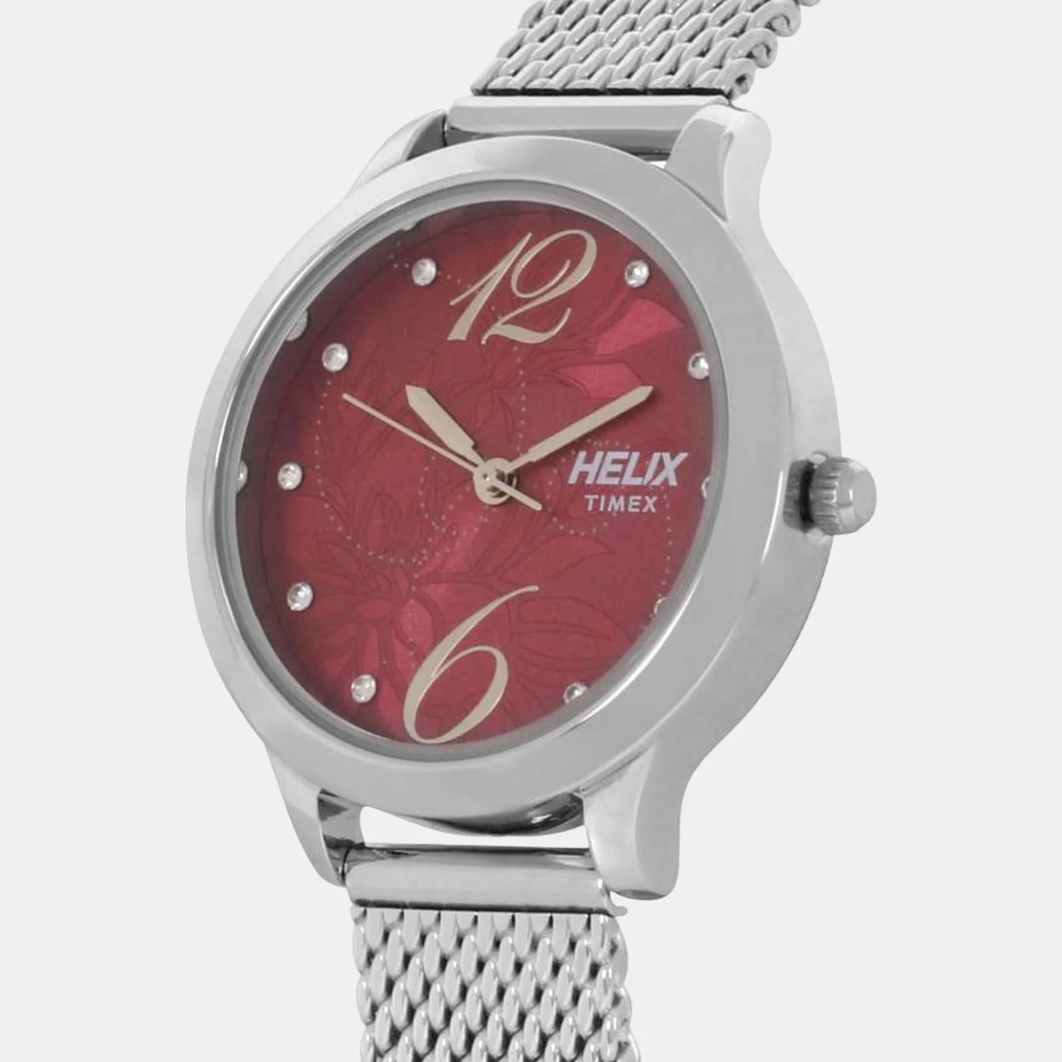 Women Quartz Pink Dial Analog Stainless Steel Watch TW022HL16 - Image 2