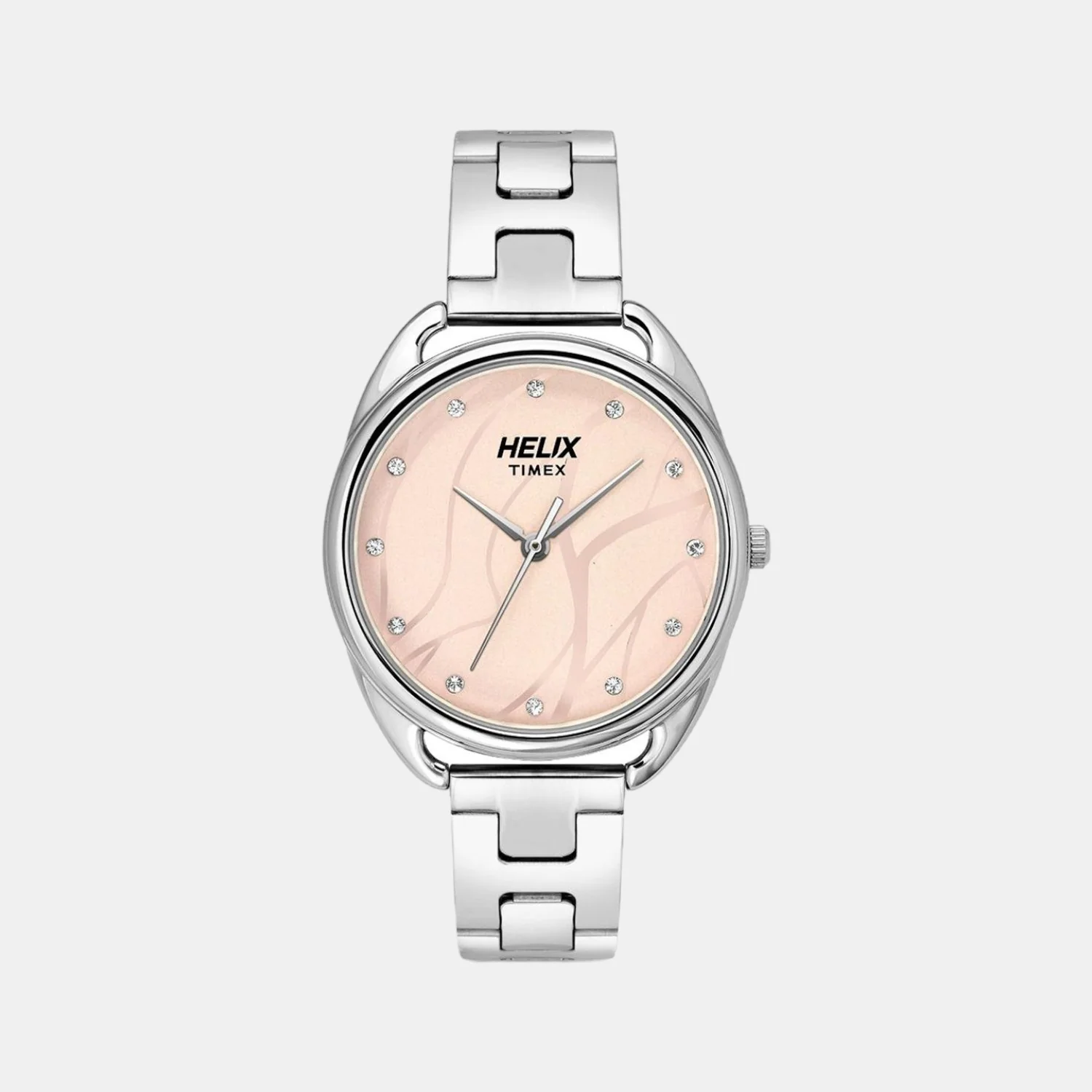 Women Quartz Pink Dial Analog Stainless Steel Watch TW043HL03
