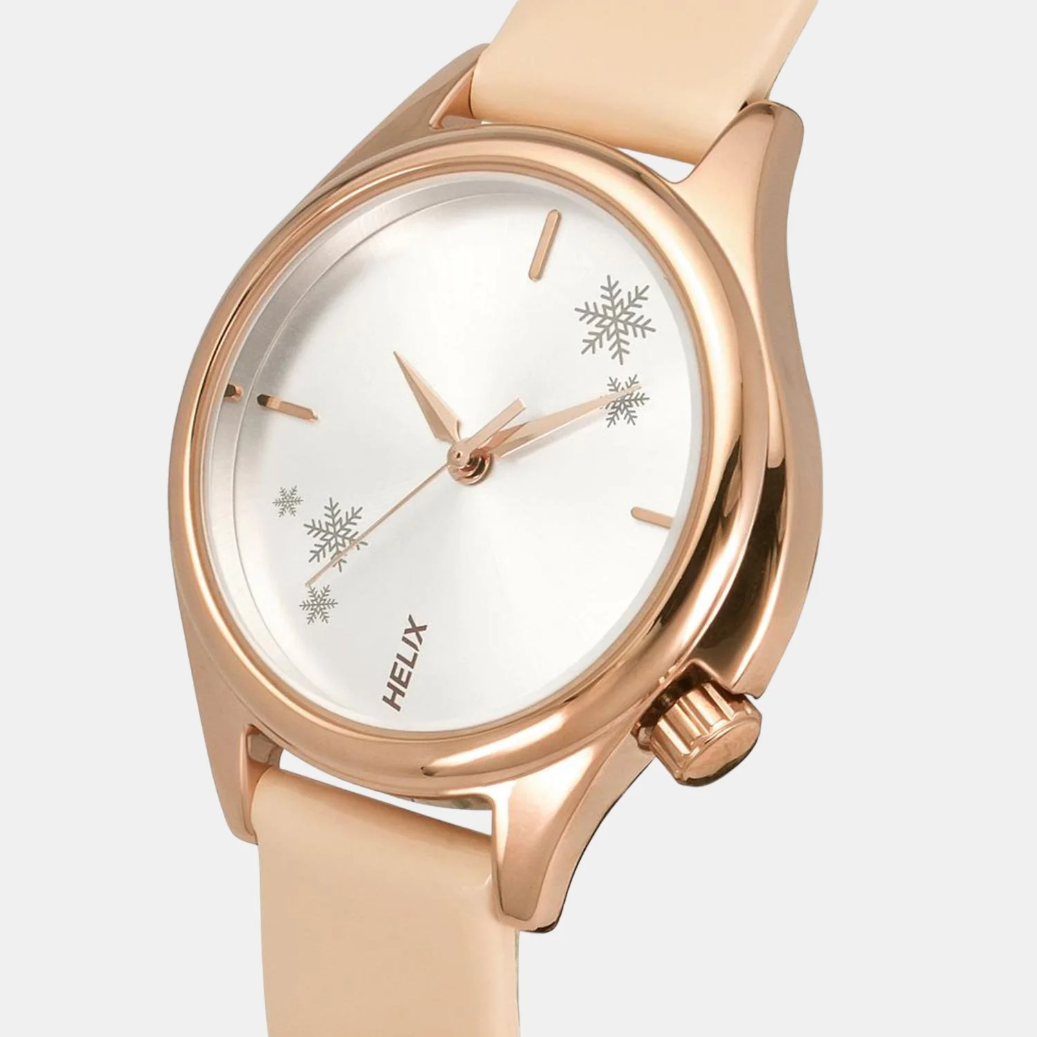 Women Quartz Silver Dial Analog Leather Watch TW037HL14 - Image 5