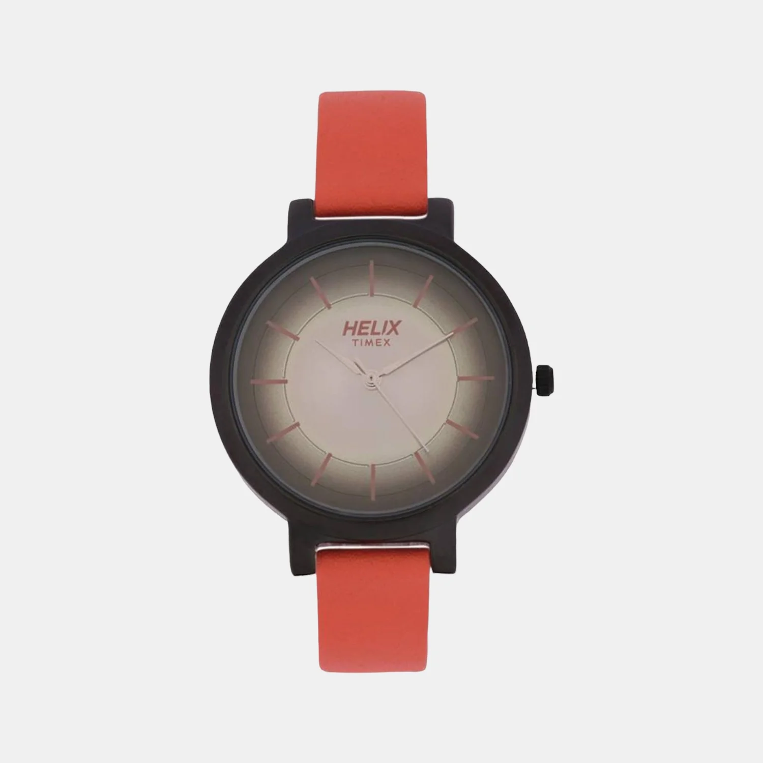 Women Quartz Silver Dial Analog Leather Watch TW041HL02
