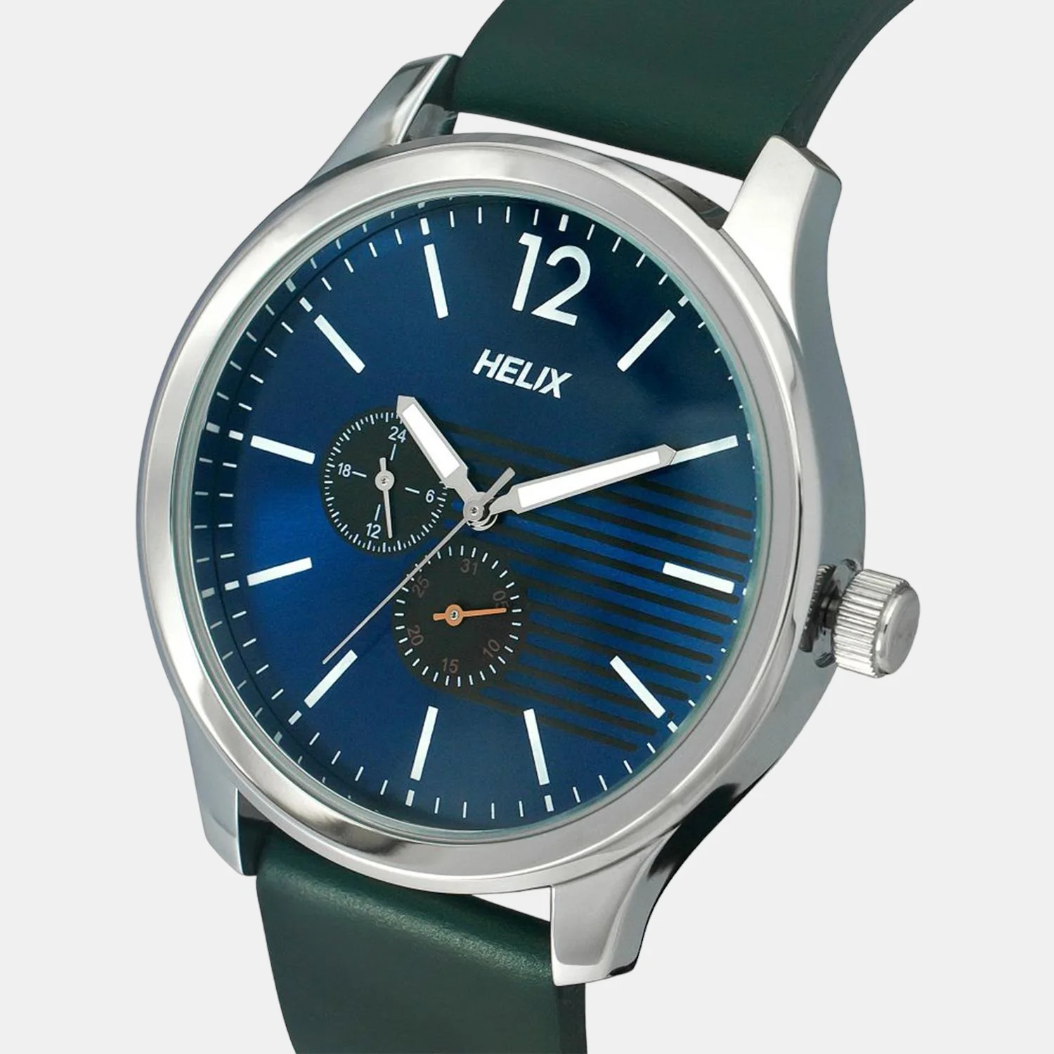Women Quartz Silver Dial Analog Leather Watch TW043HG11 - Image 5