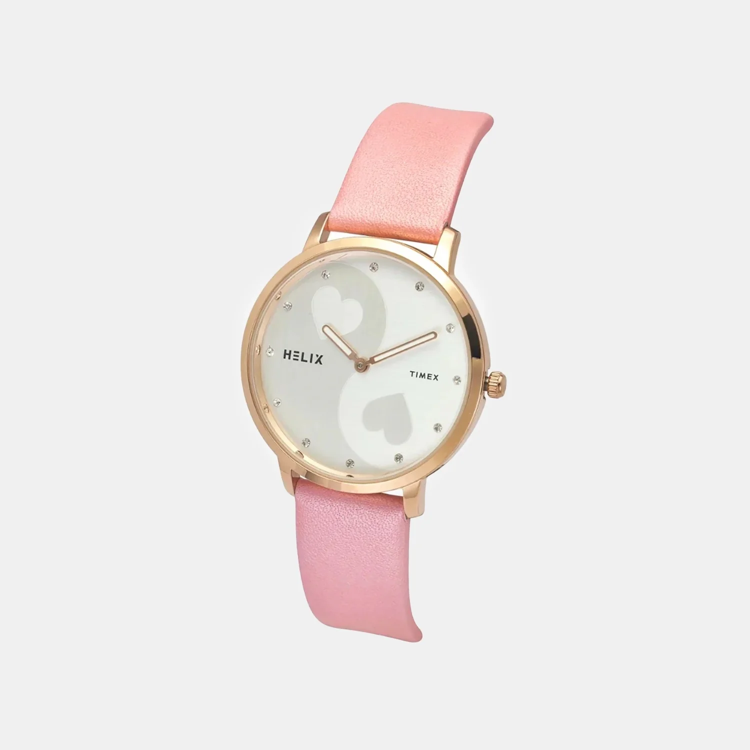Women Quartz Silver Dial Analog Leather Watch TW056HL06T - Image 2