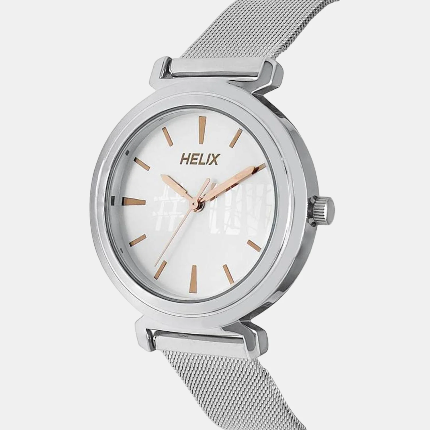 Women Quartz Silver Dial Analog Stainless Steel Watch TW045HL04 - Image 2