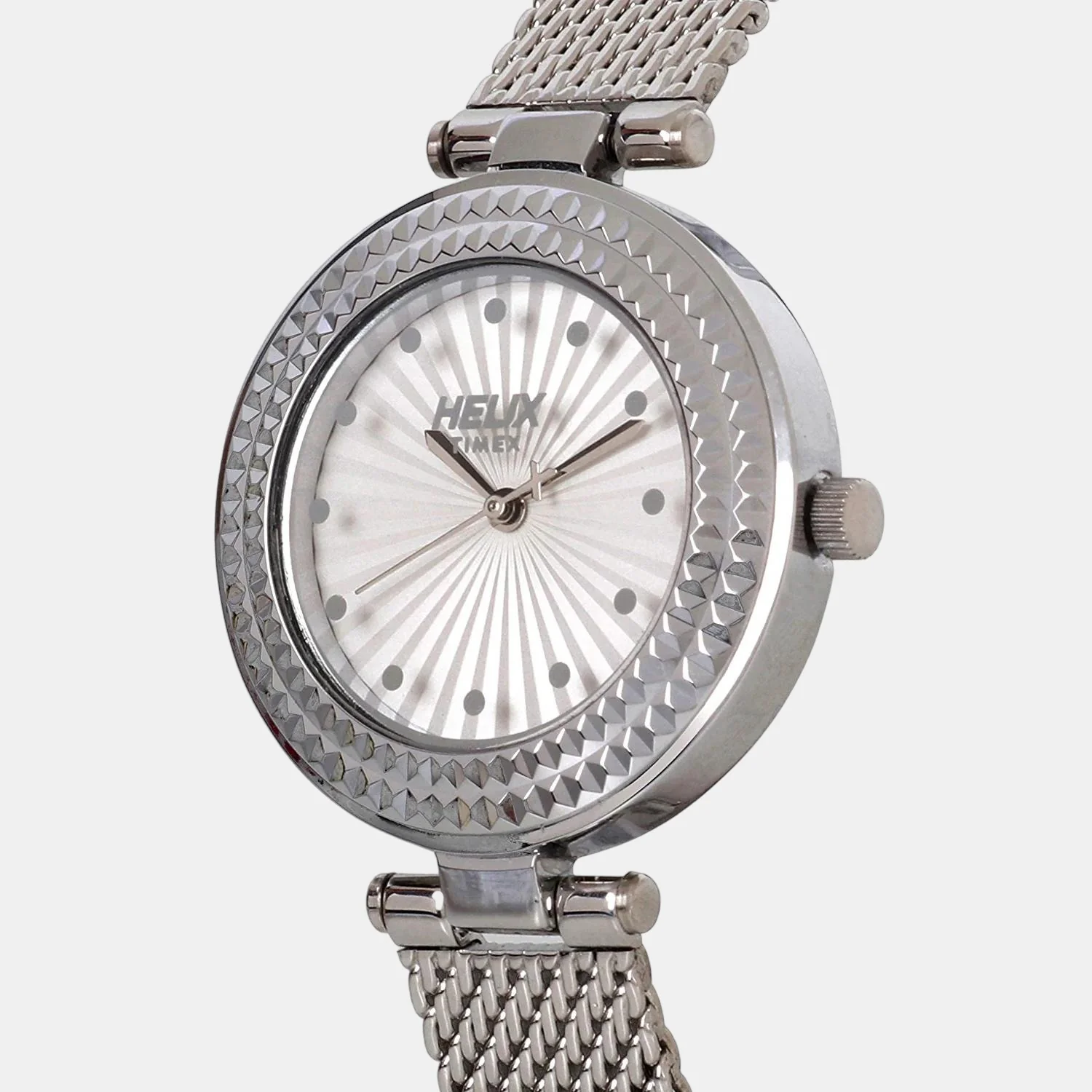 Women Quartz White Dial Analog Stainless Steel Watch TW033HL09 - Image 2