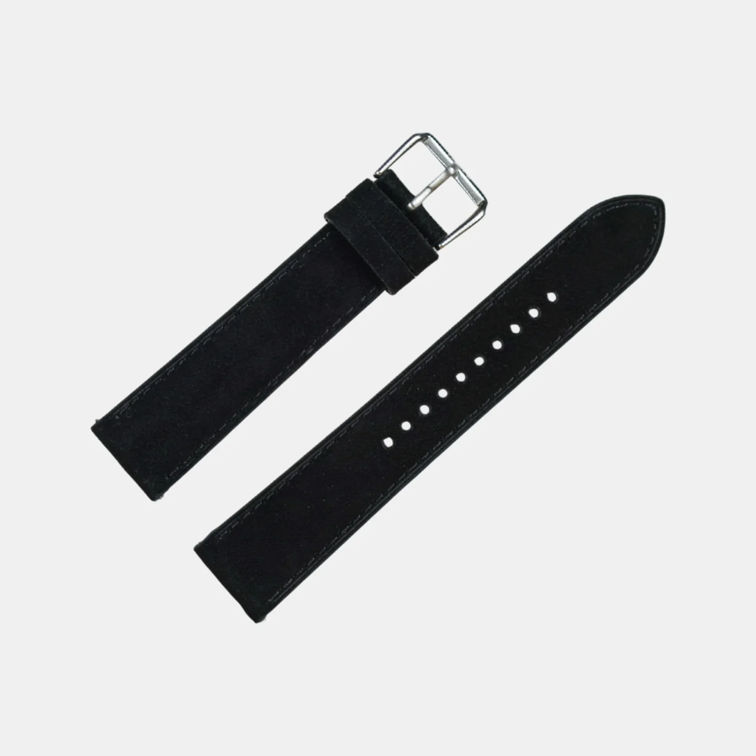 Men Suede Leather Strap GRACE IN SUEDE- WINTER NIGHT 18 MM