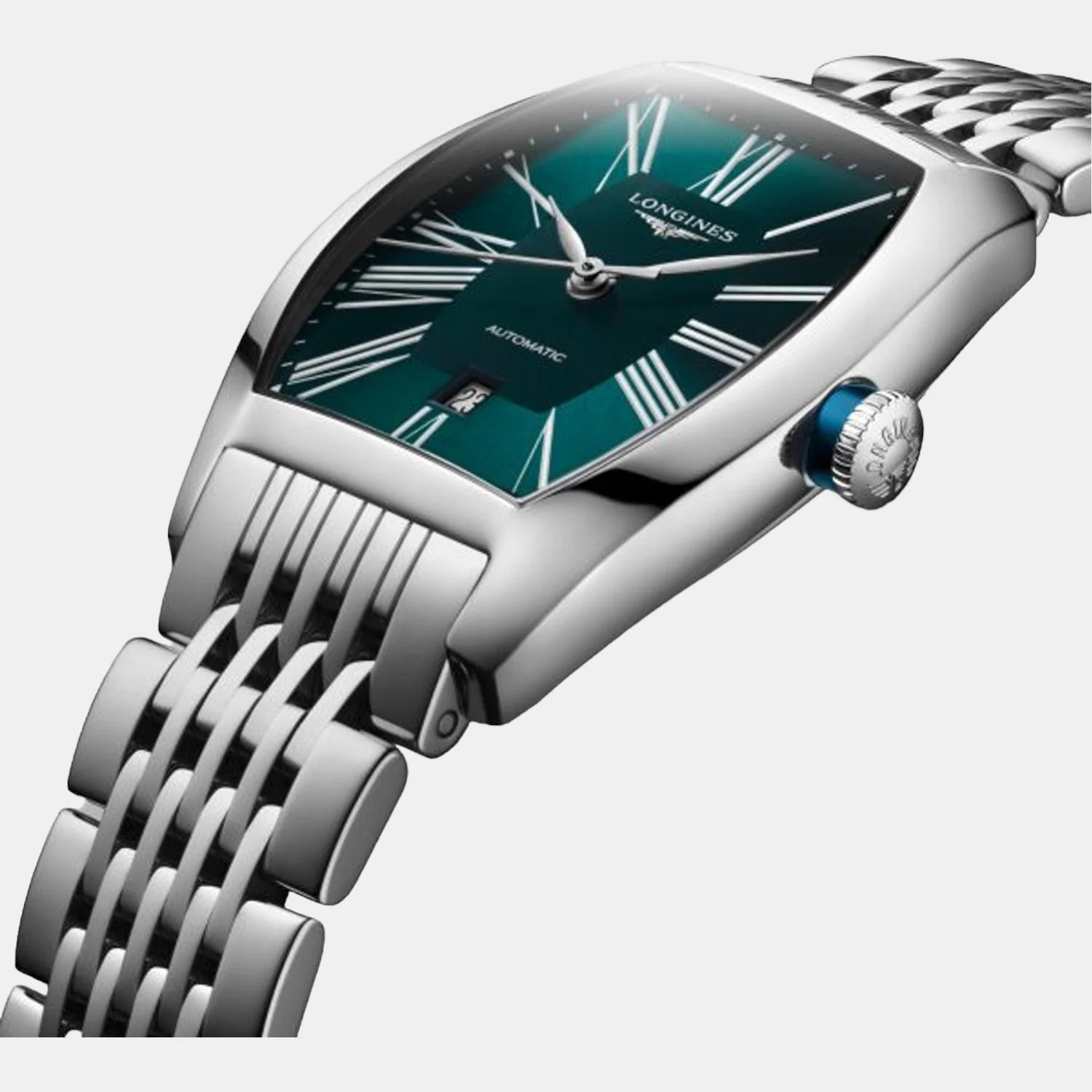 Evidenza Women Automatic Blue Dial Analog Stainless Steel Watch L21424606 - Image 2